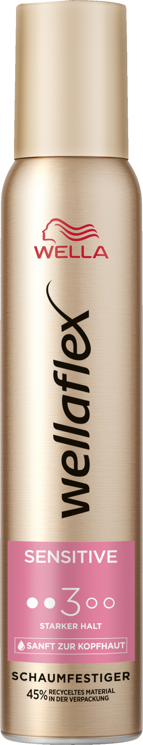 Wella Wellaflex Hårmousse Sensitive stærkt hold