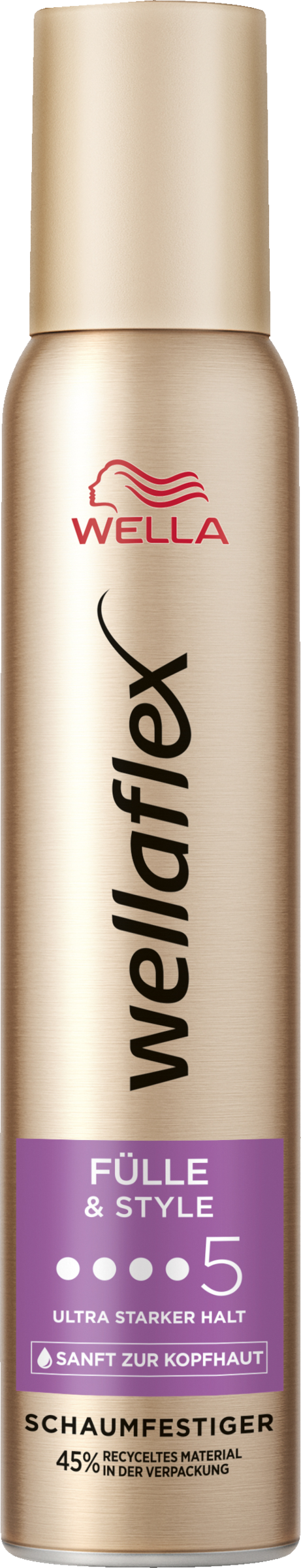 Wella Wellaflex Hårmousse for fylde og stil