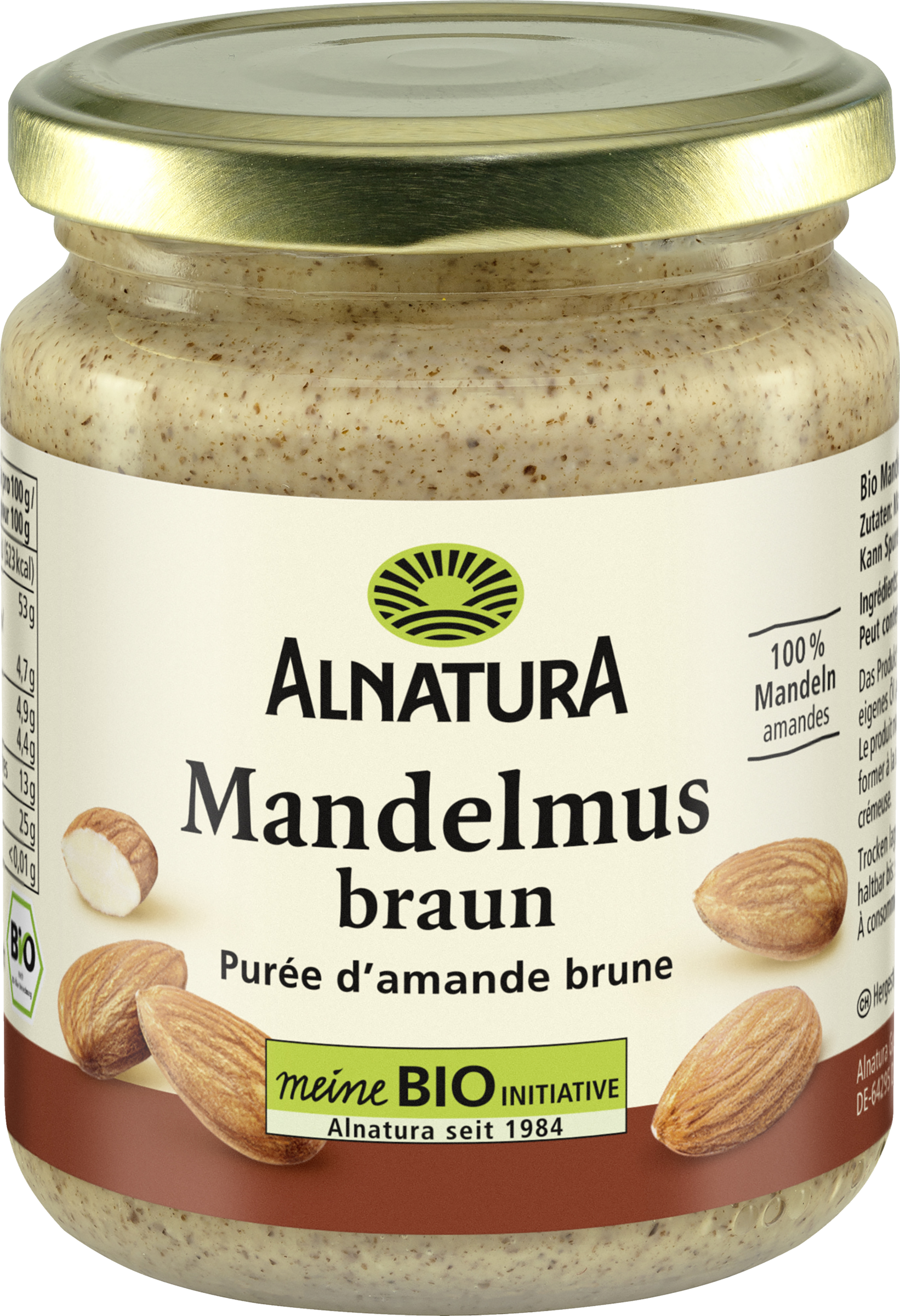 Alnatura Økologisk, brun mandelpasta