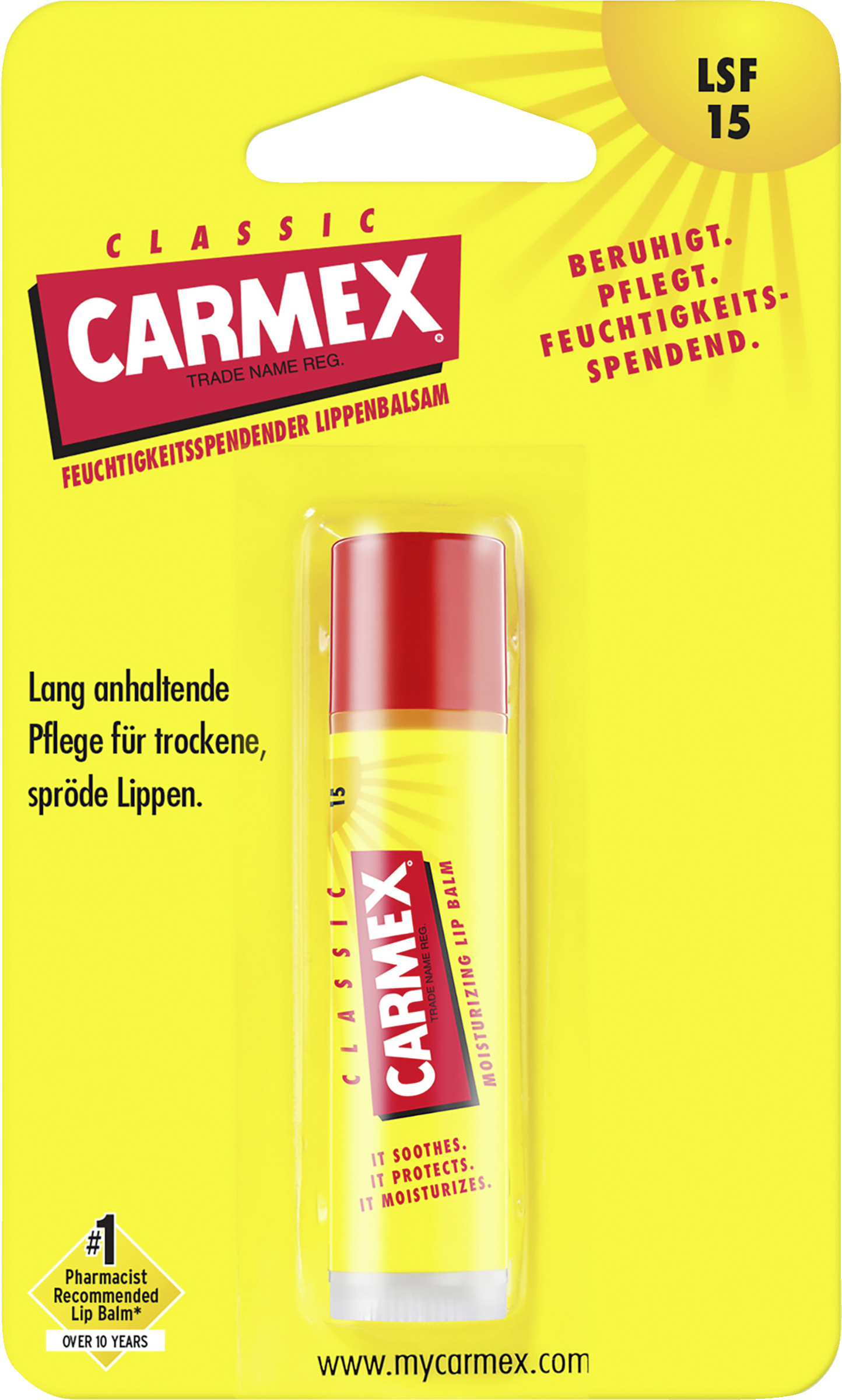 Carmex Læbebalsam-stick SPF 15