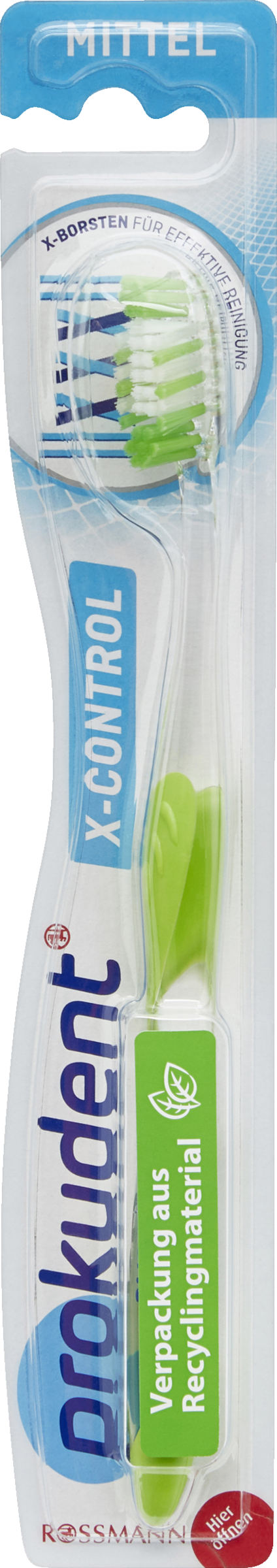 prokudent X-Control-tandbørste medium