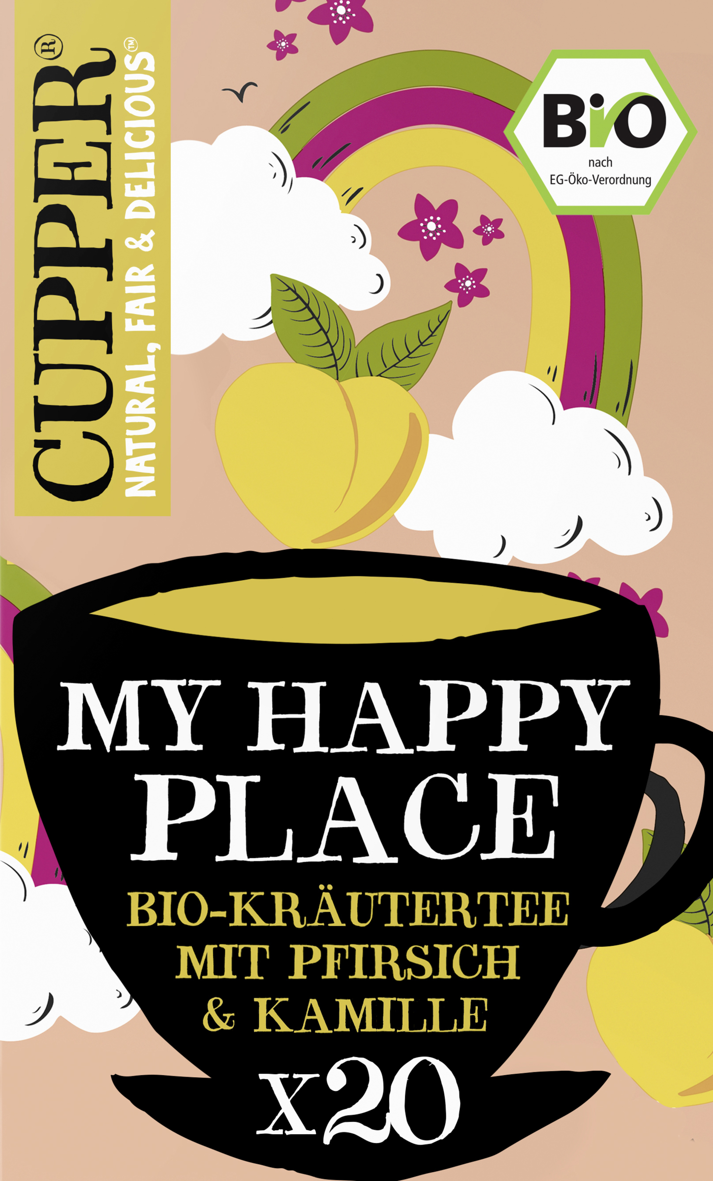 Cupper My Happy Place økologisk urtete