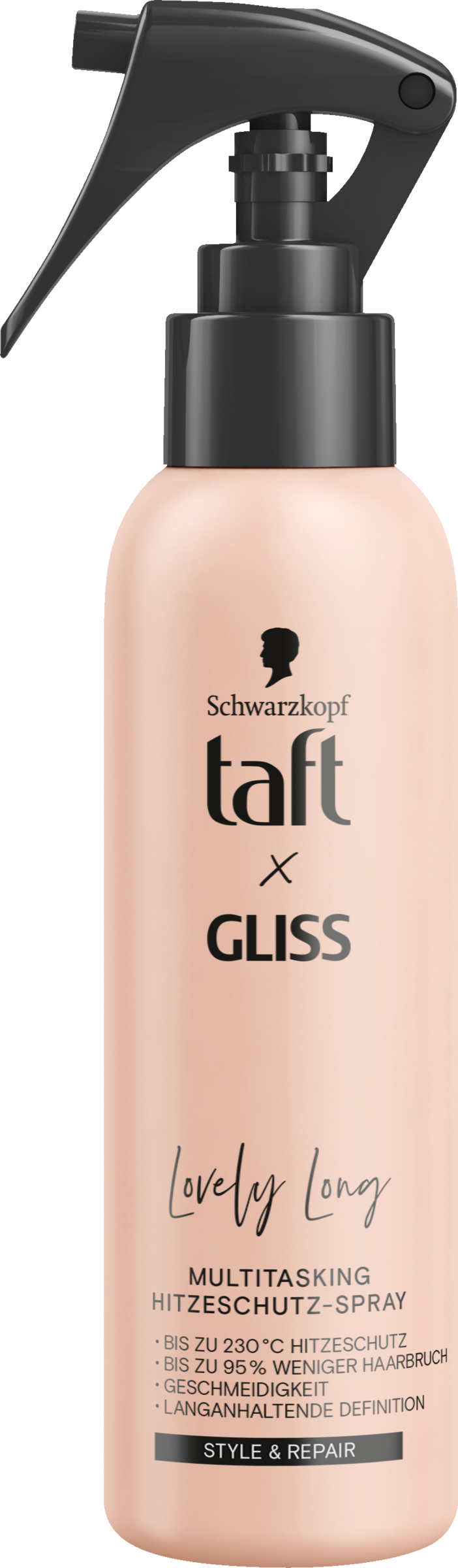 Taft Gliss Multitasking Lovely Long varmebeskyttelsesspray