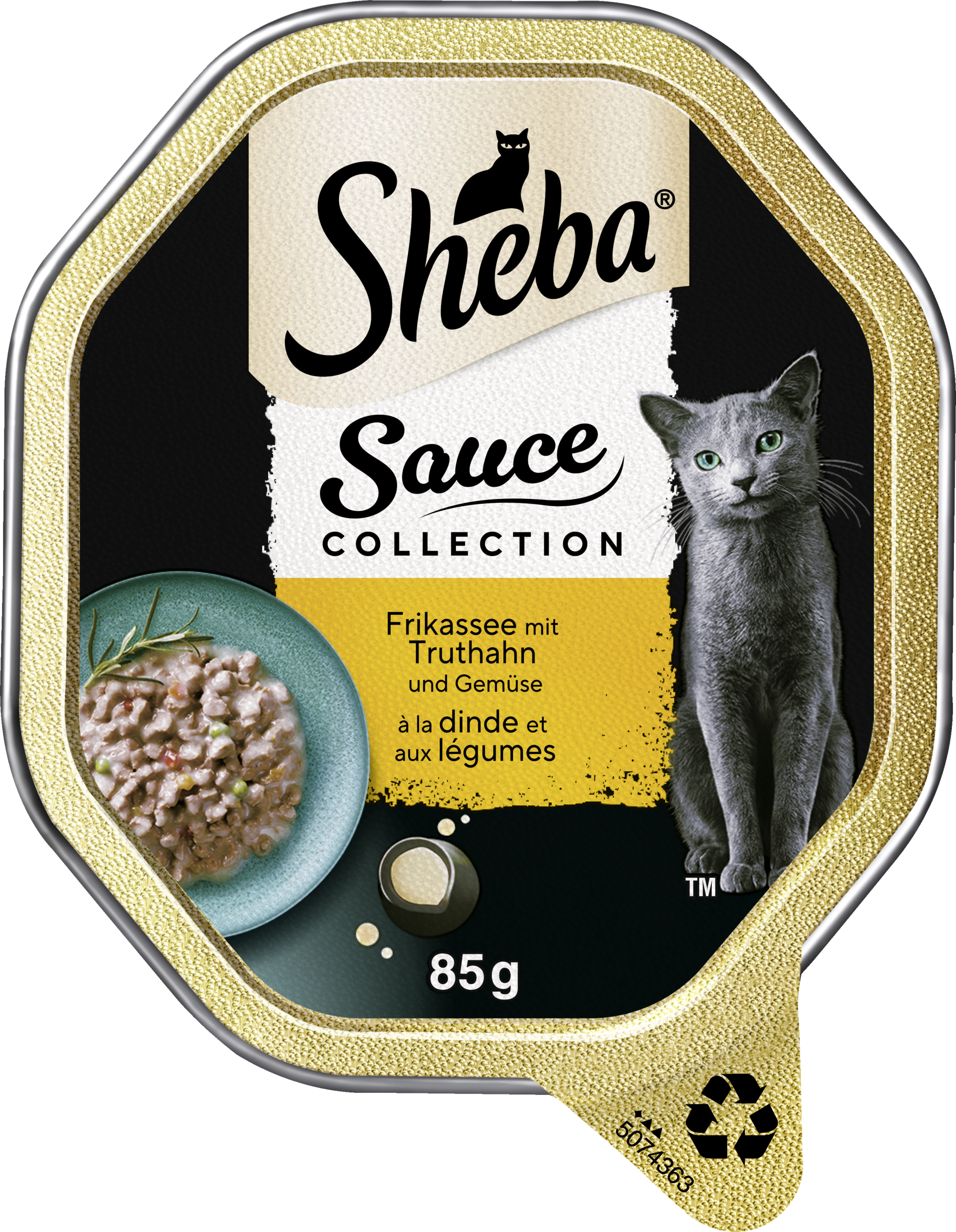Sheba Sauce Collection frikassé med kalkun og grøntsager