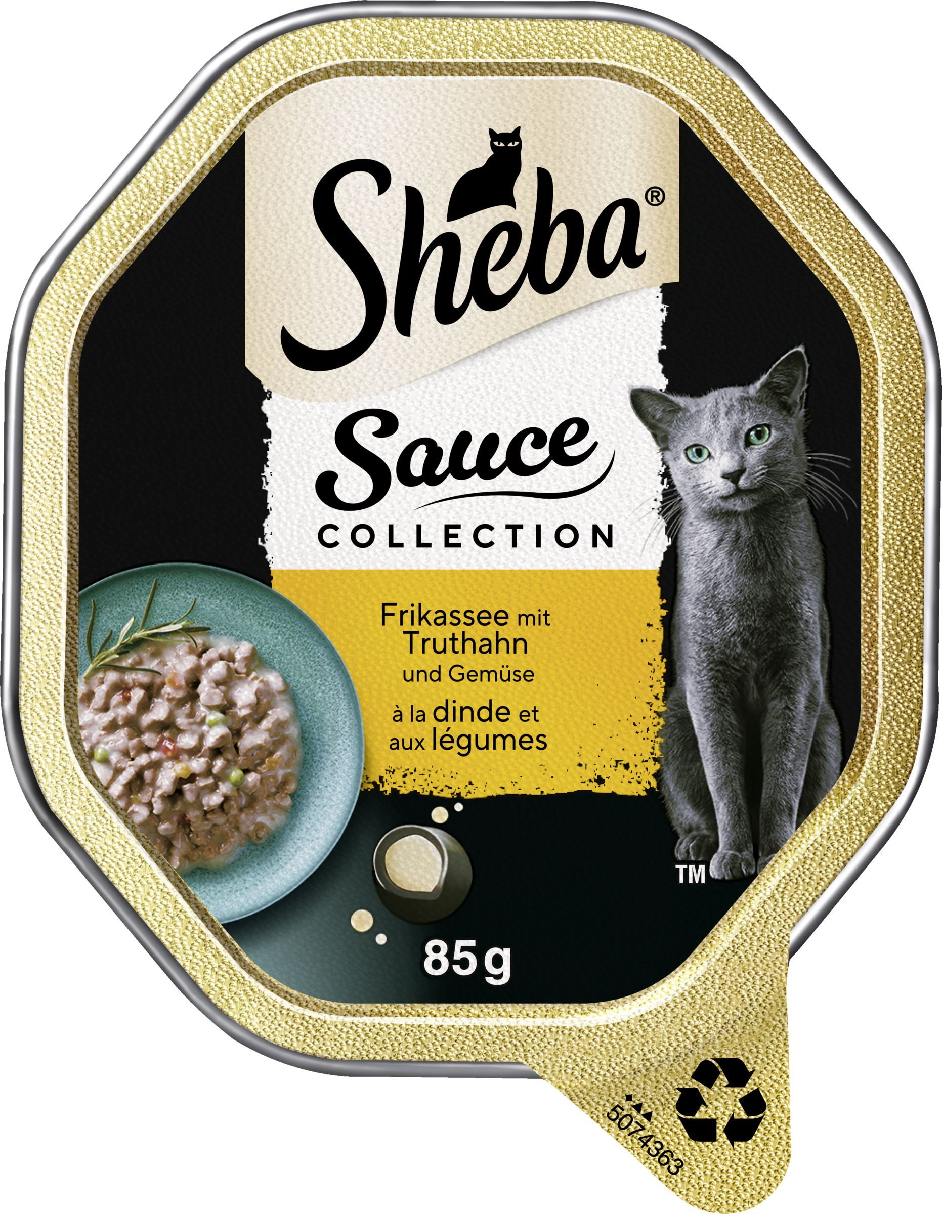Sheba Sauce Collection frikassé med kalkun og grøntsager