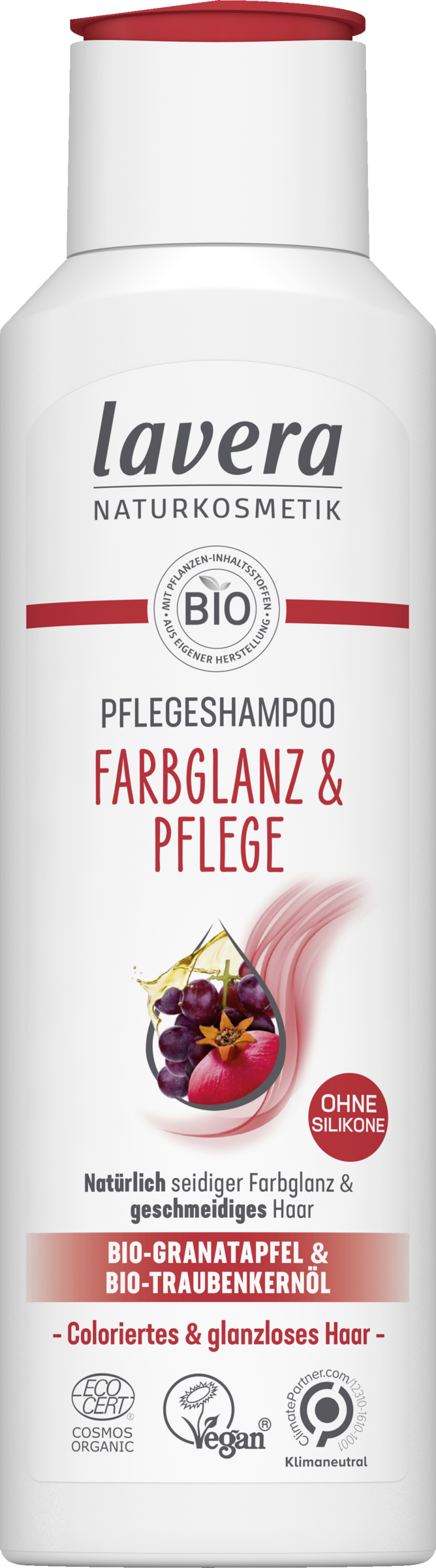 lavera Farbglanz & Pflege plejende shampoo