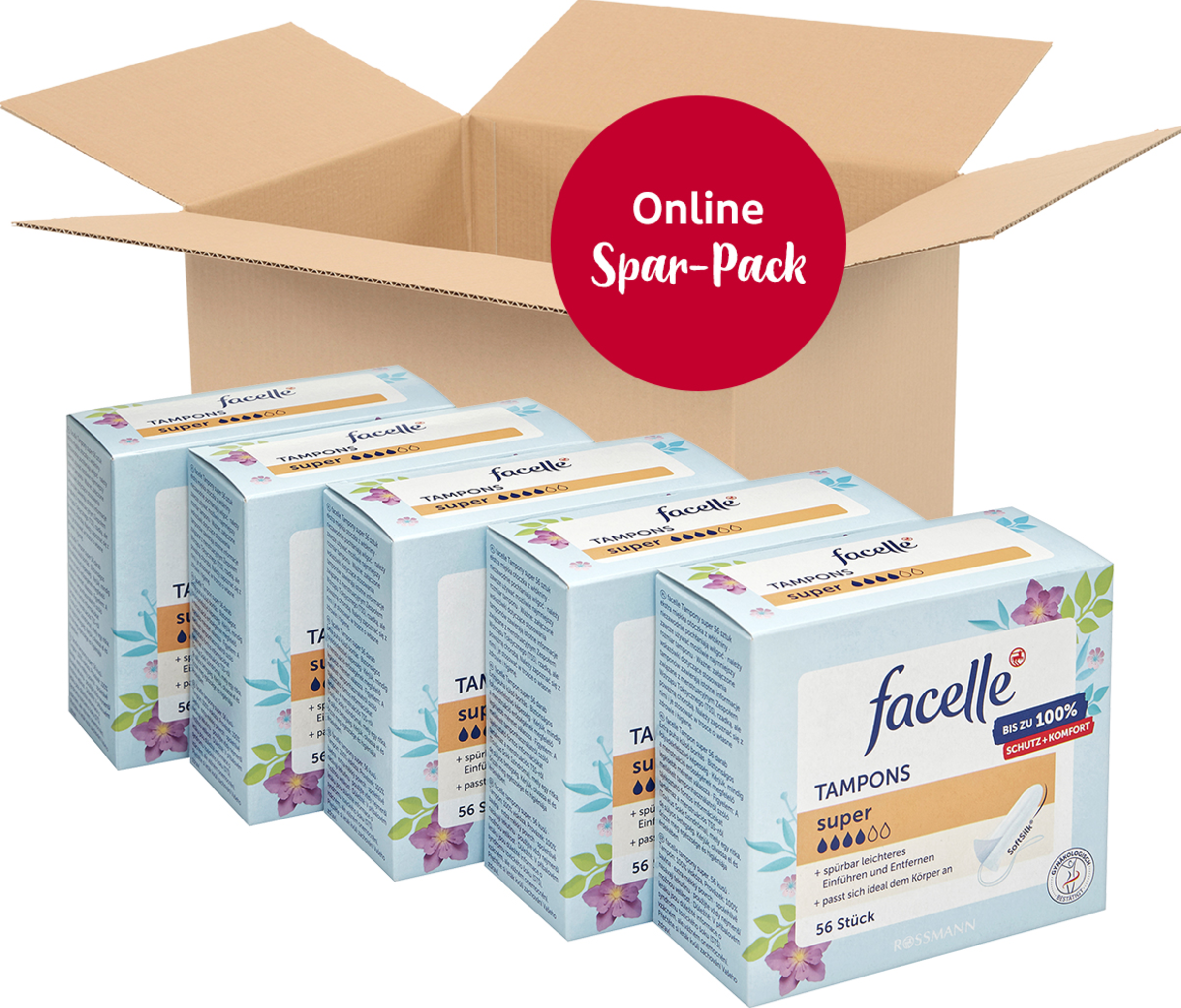 facelle Fordelspakke Tamponer super