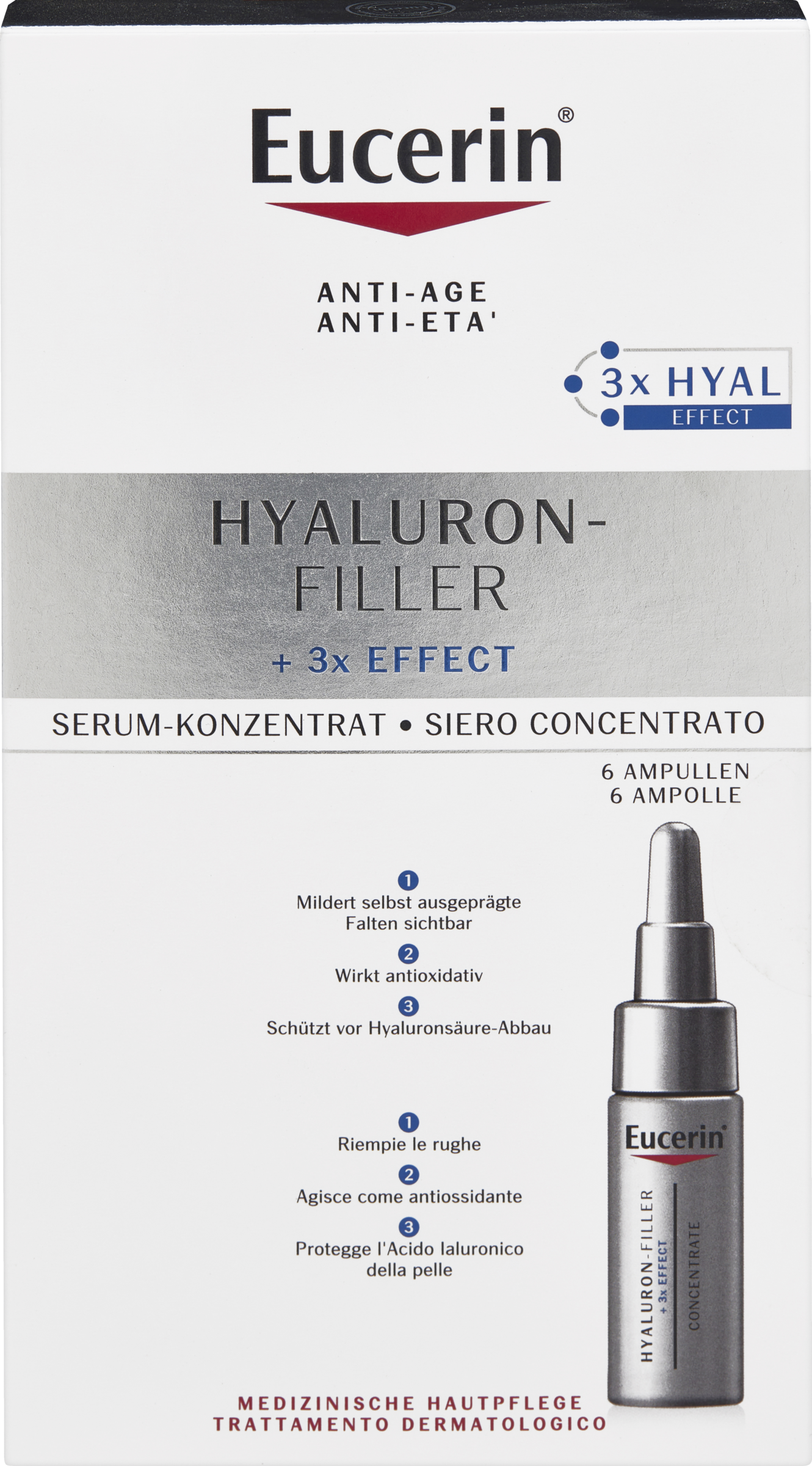 Eucerin Hyaluron-Filler + 3x Effect Serum-koncentrat
