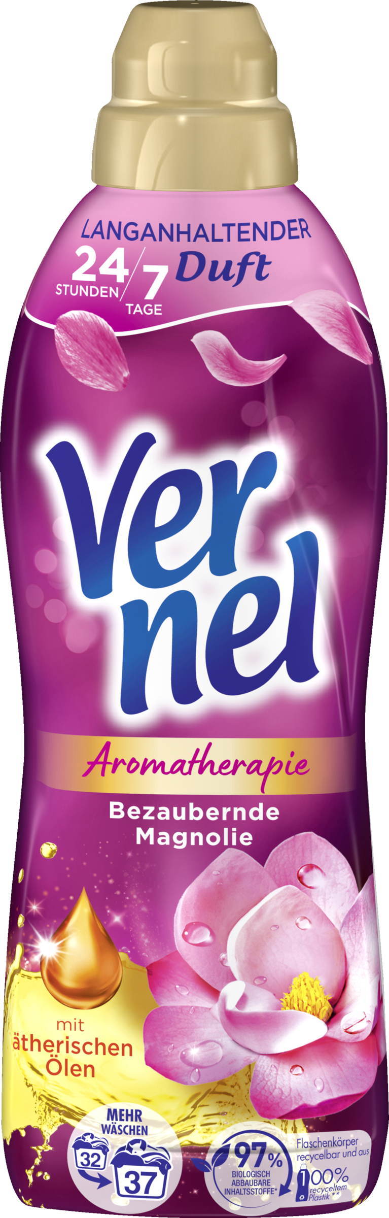 Vernel Aromaterapi fortryllende magnolia skyllemiddel 37 vaske