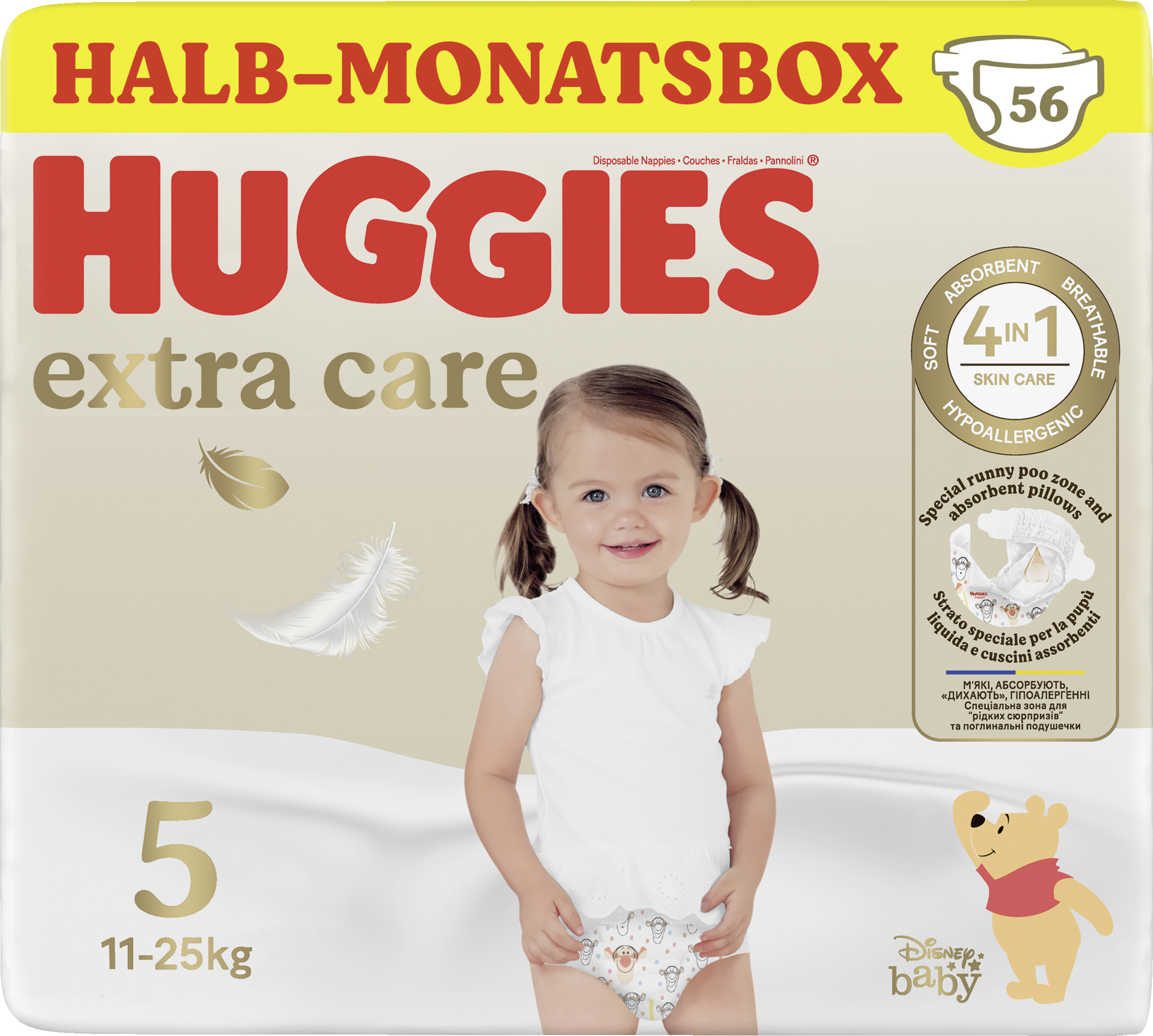 Huggies Extra Care bleer med Disney-design str. 5