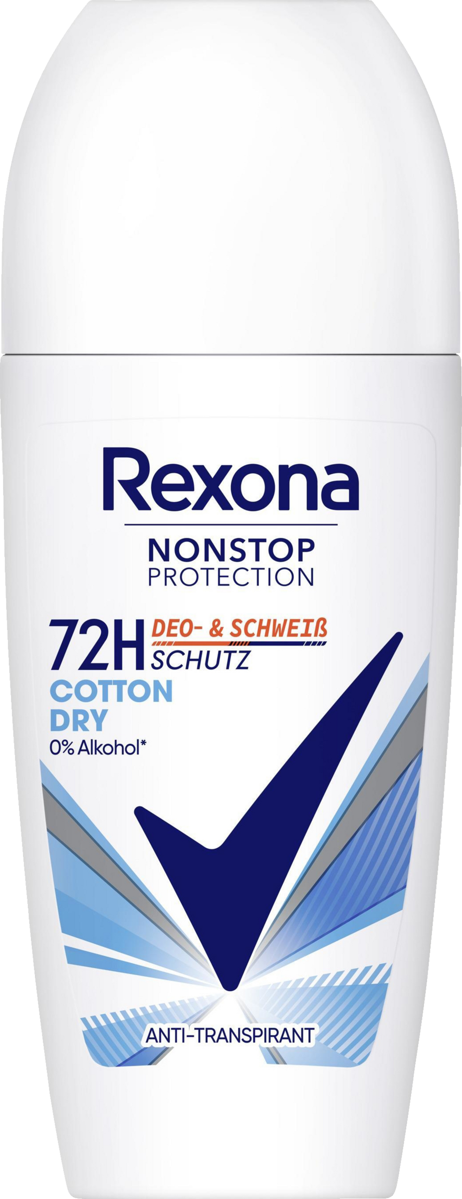 Rexona Nonstop Protection Deo Roll-On Cotton Dry