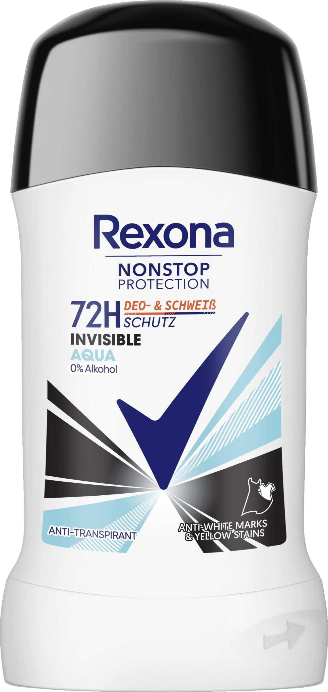 Rexona Nonstop Protection Anti-Transpirant Stick Invisible Aqua
