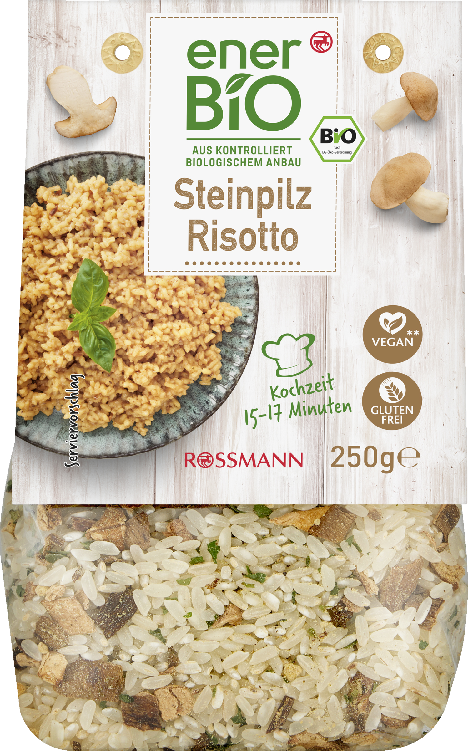 enerBiO Risotto med karljohansvampe