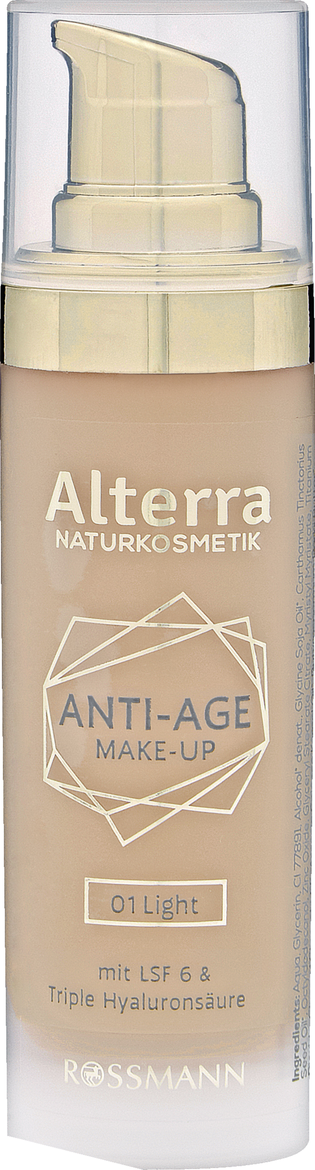 Alterra NATURKOSMETIK Anti-Age Make-up 01 Light