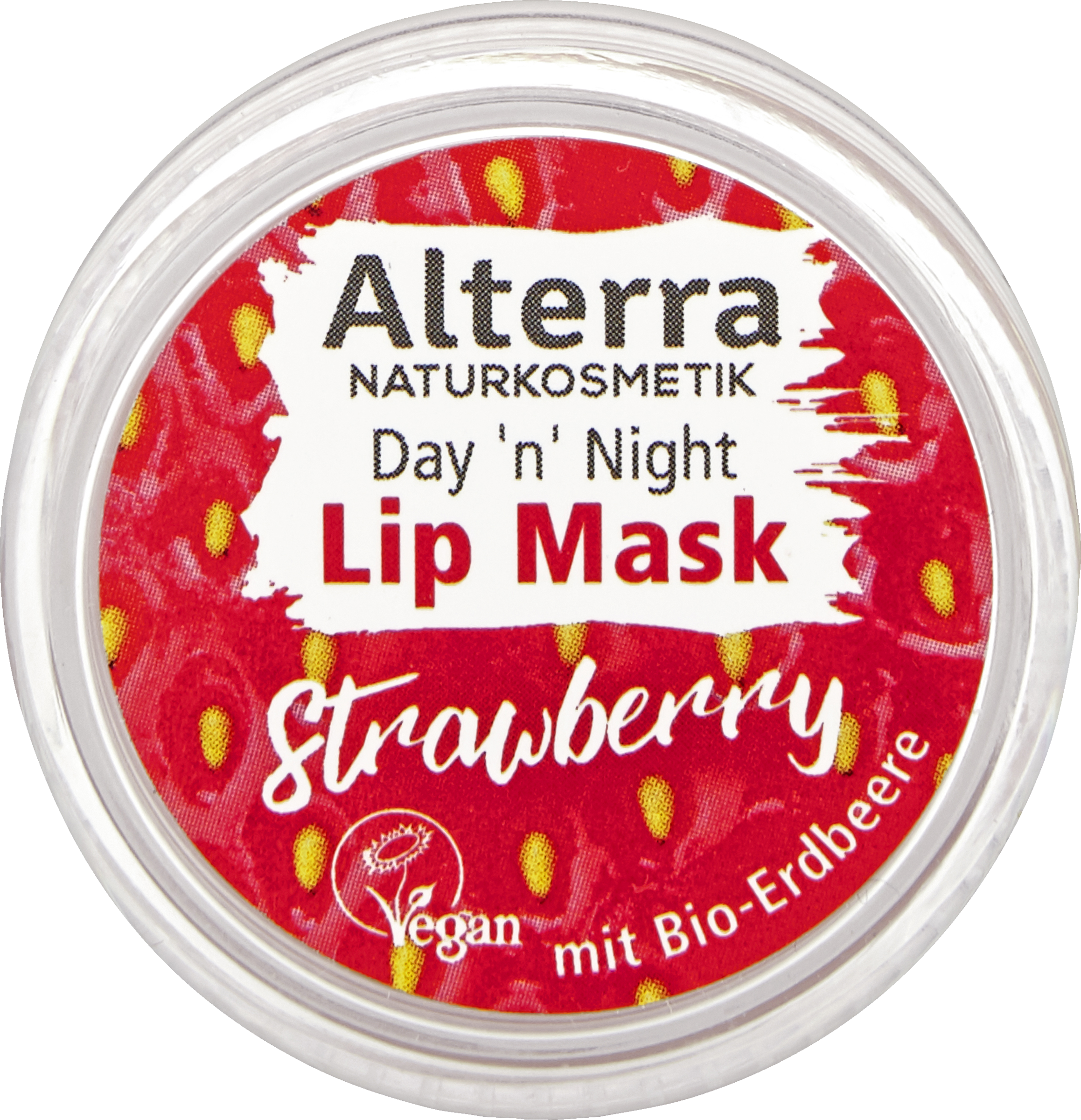 Alterra NATURKOSMETIK Day 'n' Night Lip Mask 01 Strawberry