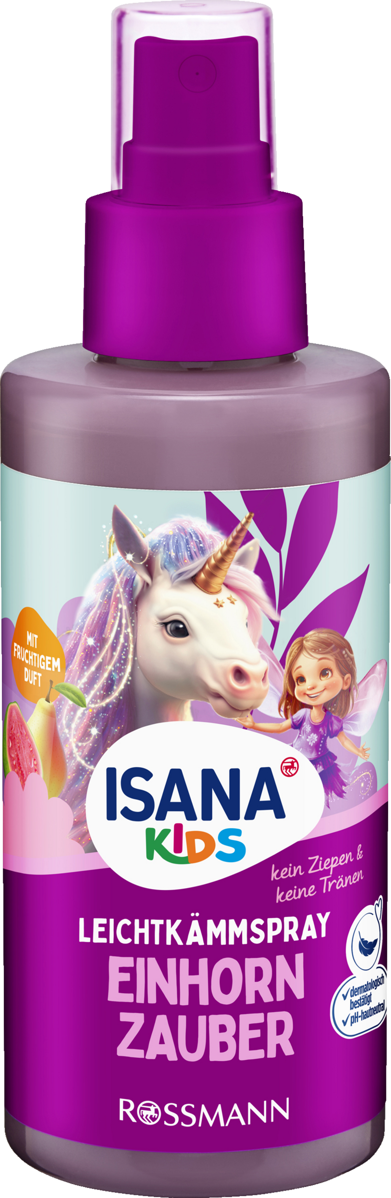 ISANA KiDS Spray til filtret hår enhjørningsmagi