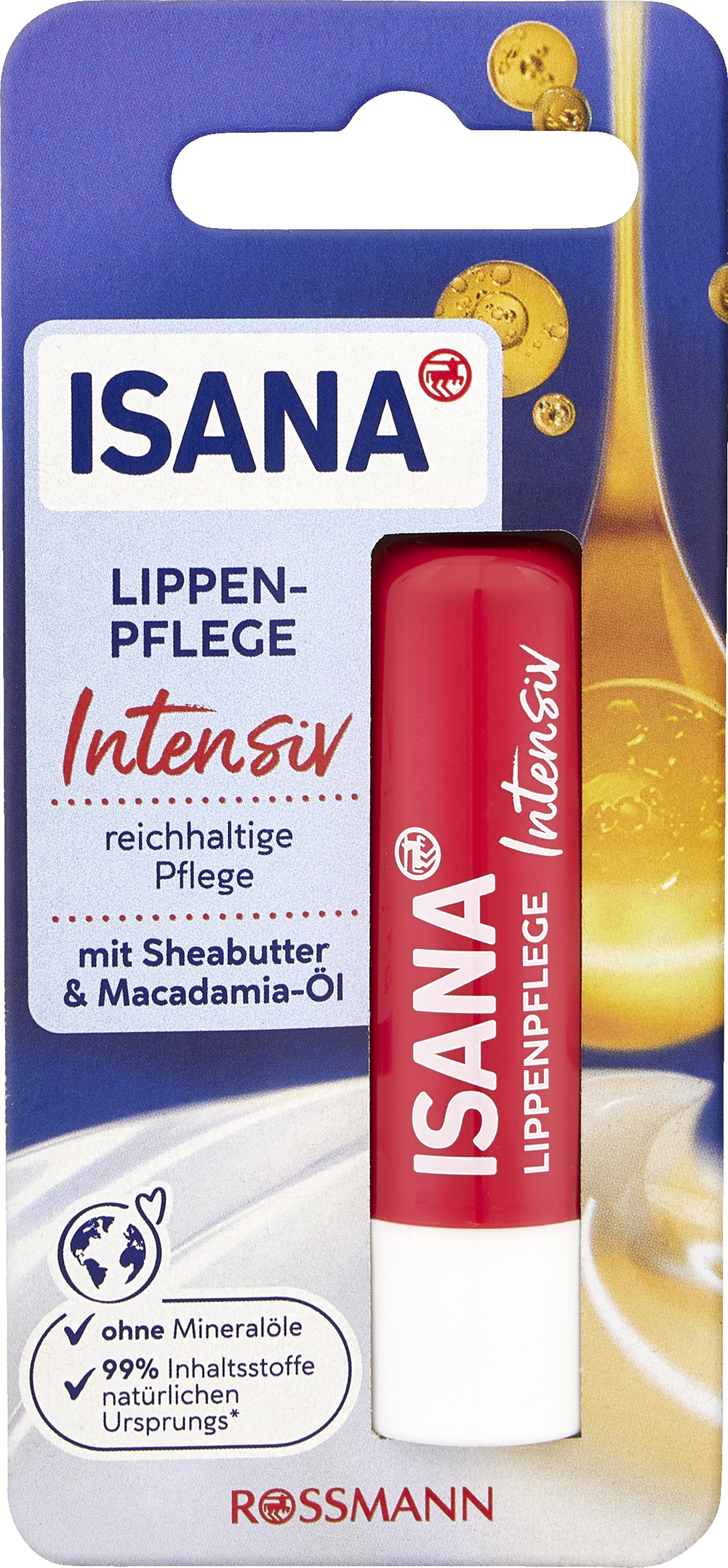 ISANA læbeplejestift Intensiv SPF 10
