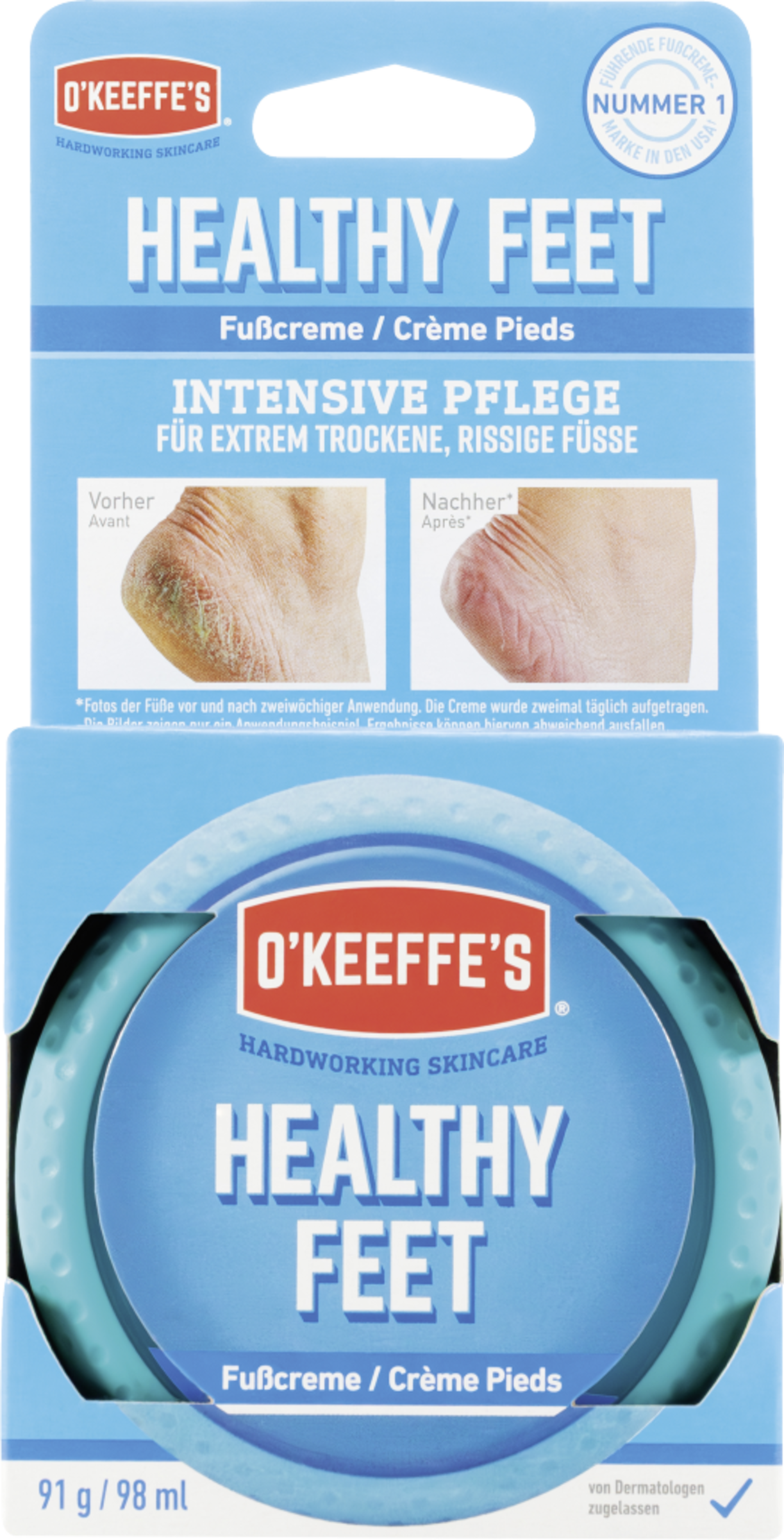 O'Keeffe's® Healthy Feet fodcreme