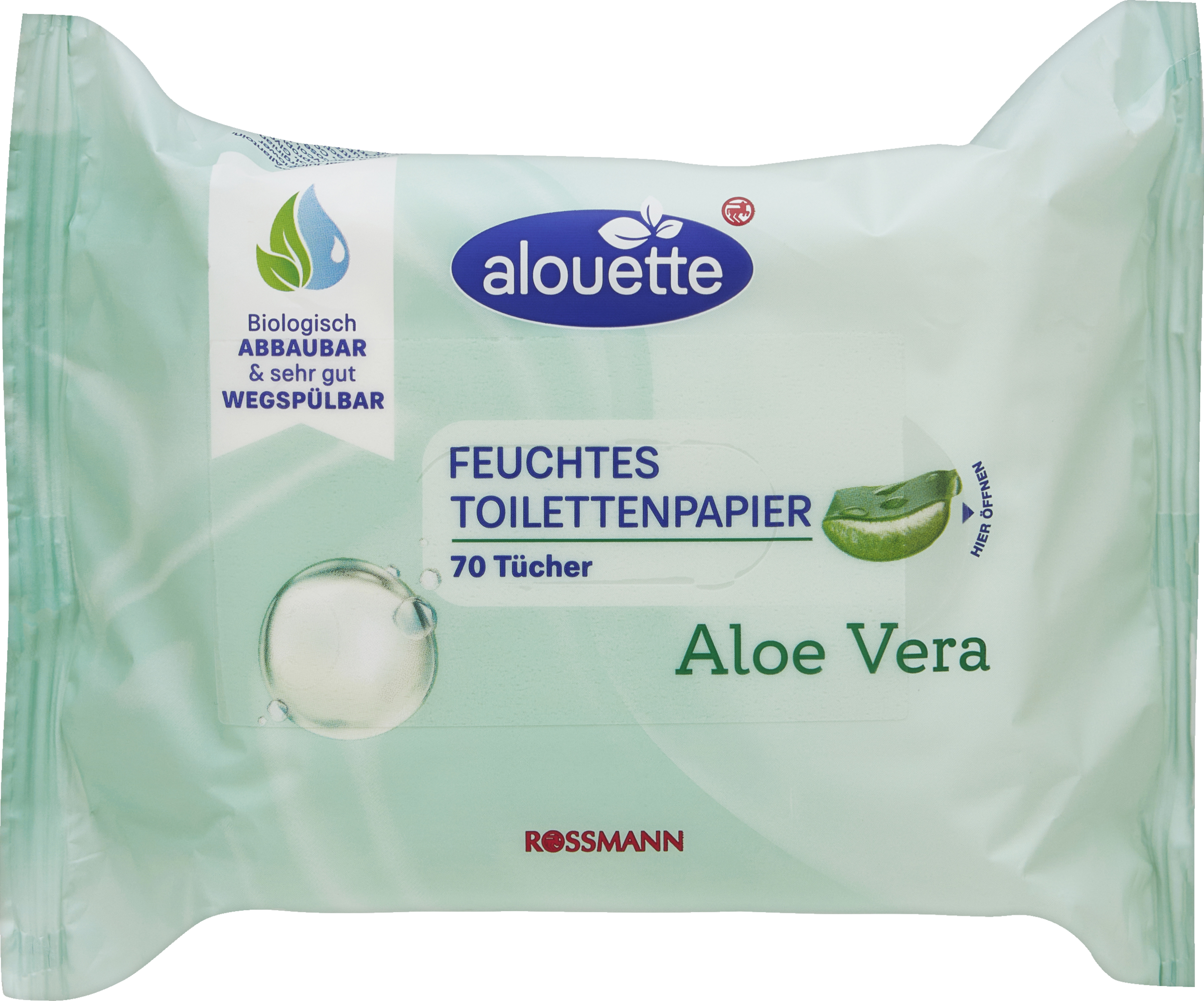 alouette Classic Wet-toiletpapir Aloe Vera
