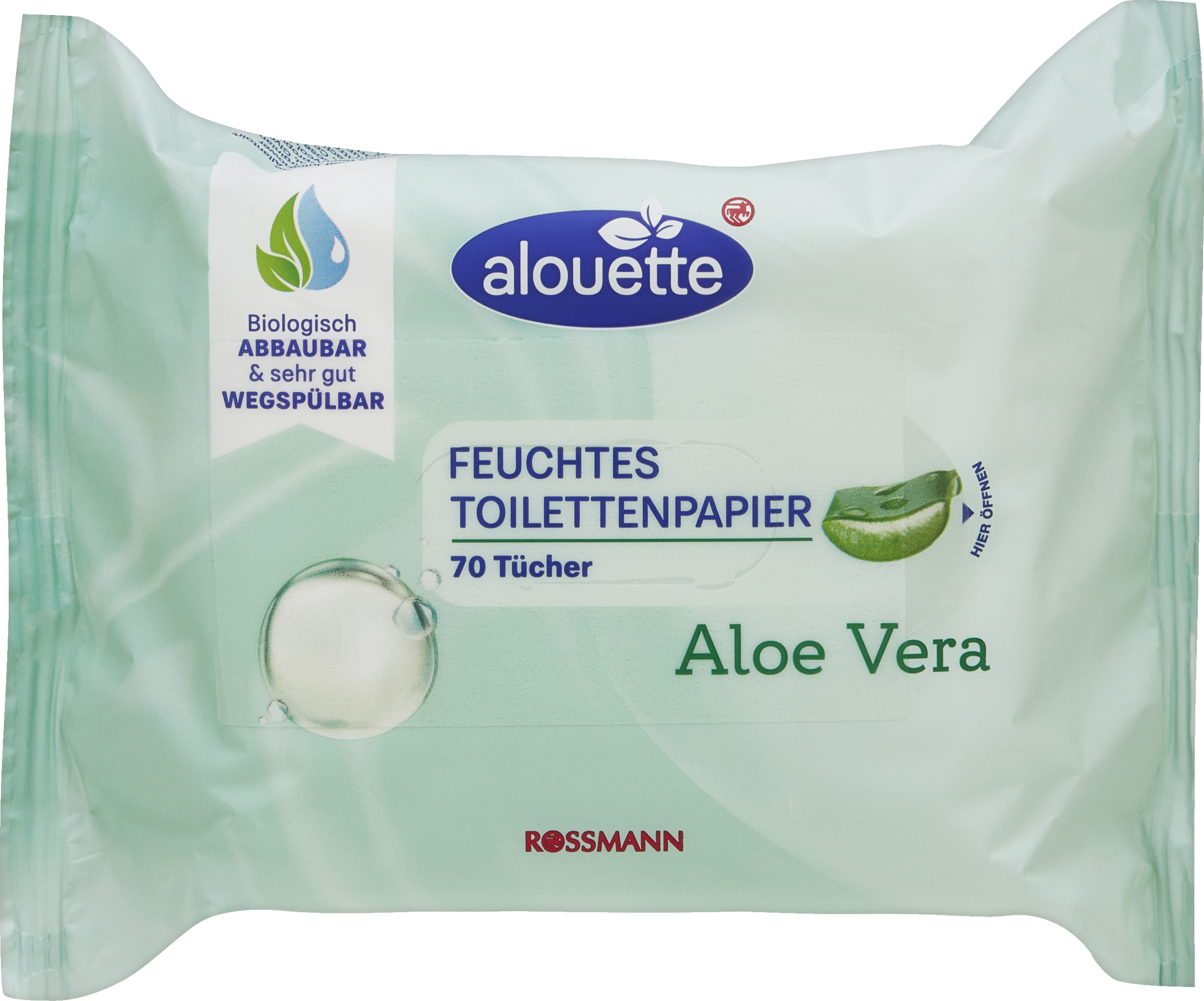 alouette Classic Wet-toiletpapir Aloe Vera