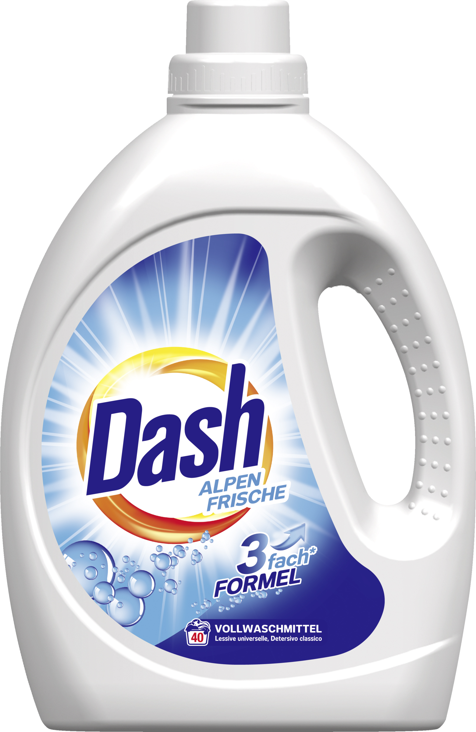 Dash Flydende vaskemiddel Alpefrisk 40 vaske