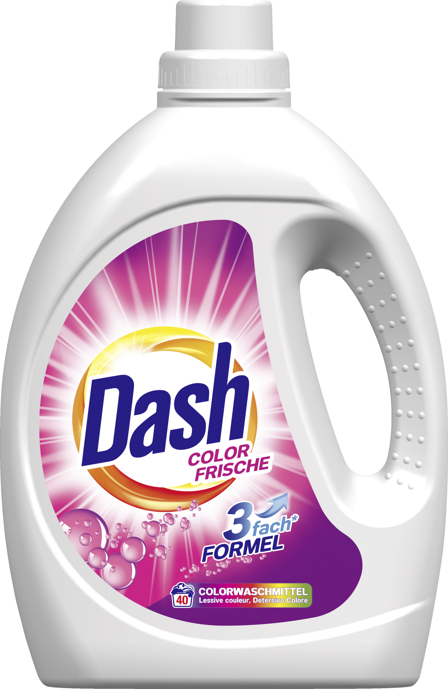 Dash Flydende vaskemiddel til kulørt Friske farver 40 vaske