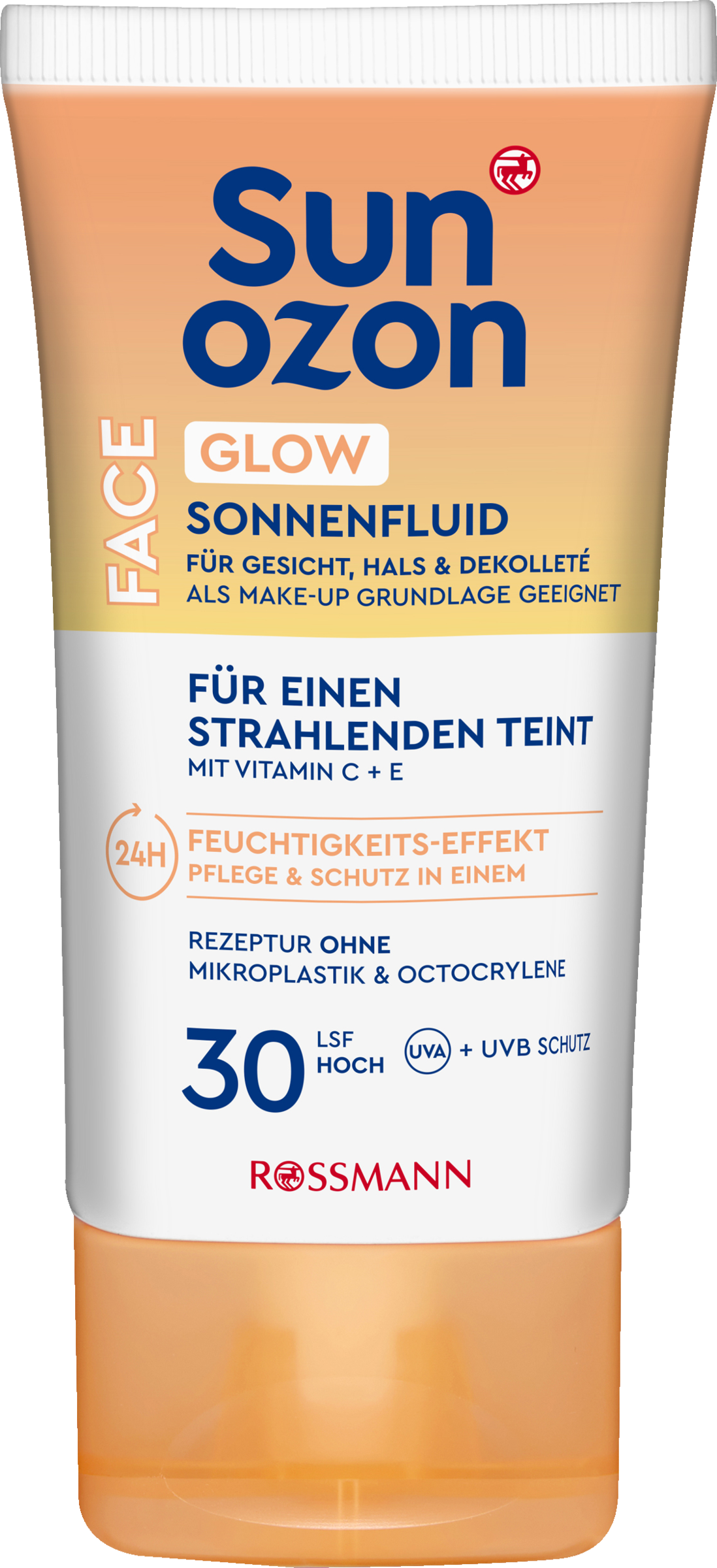 sunozon Flydende solcreme Glow SPF 30