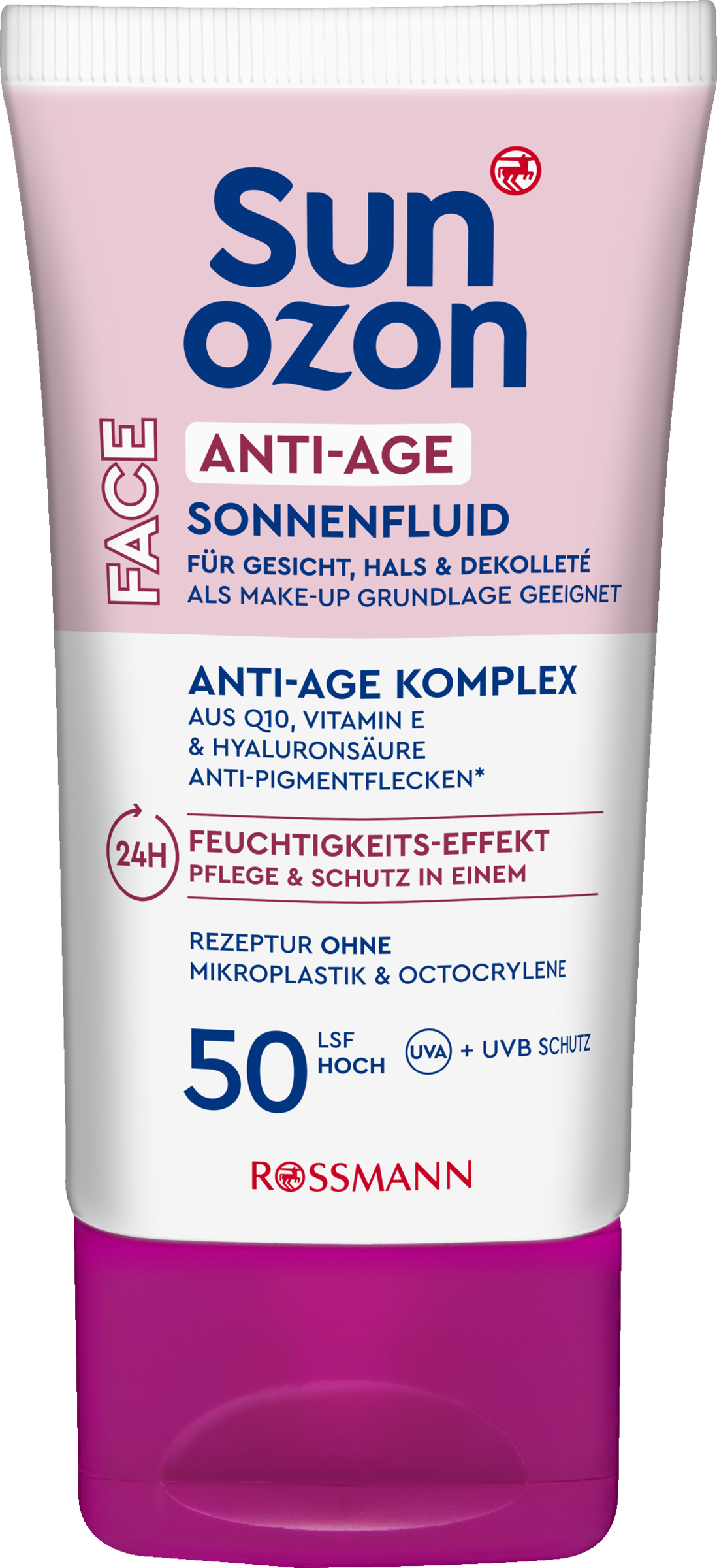 sunozon Anti-Age Flydende solcreme SPF 50