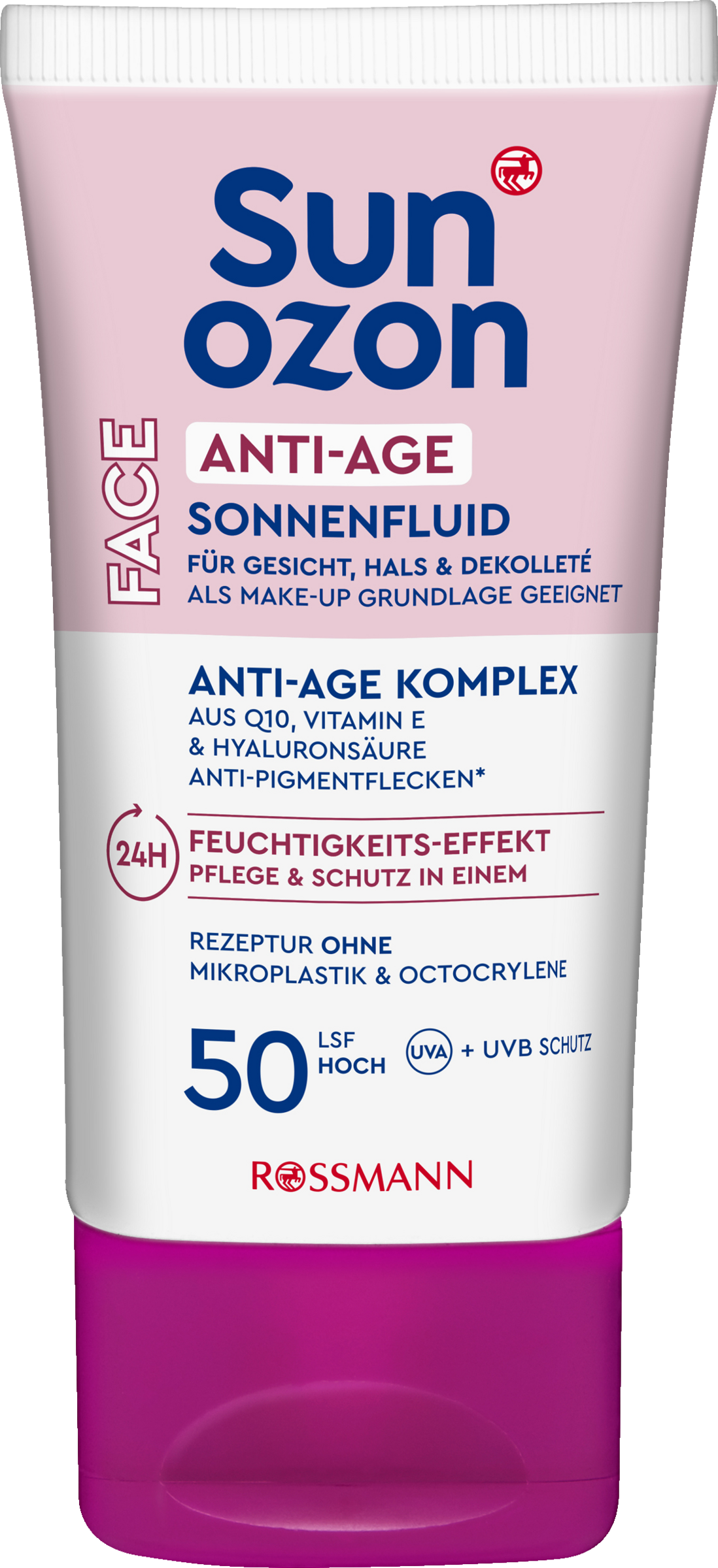 sunozon Anti-Age Flydende solcreme SPF 50