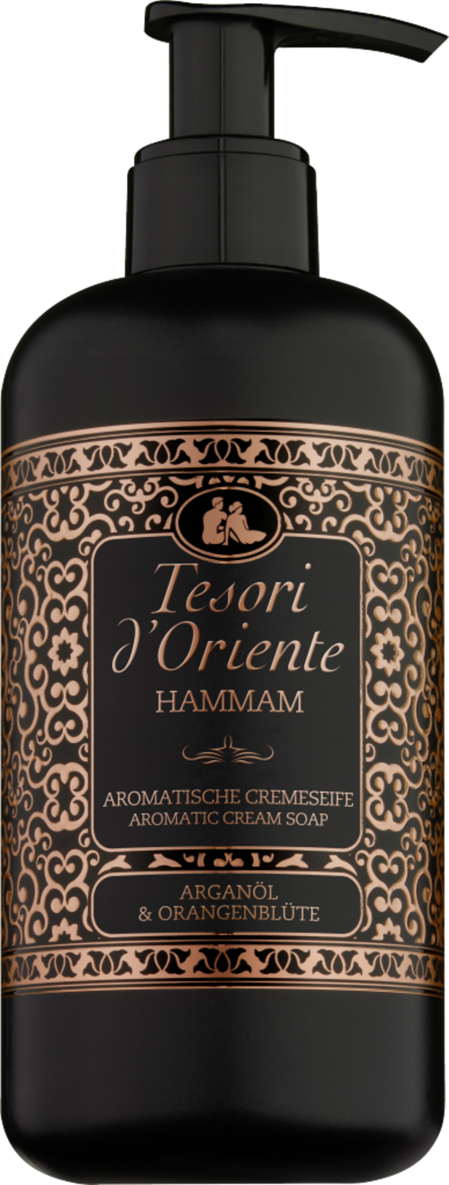 Tesori d'Oriente Aromatisk cremet håndsæbe HAMMAM Arganolie og appelsinblomst