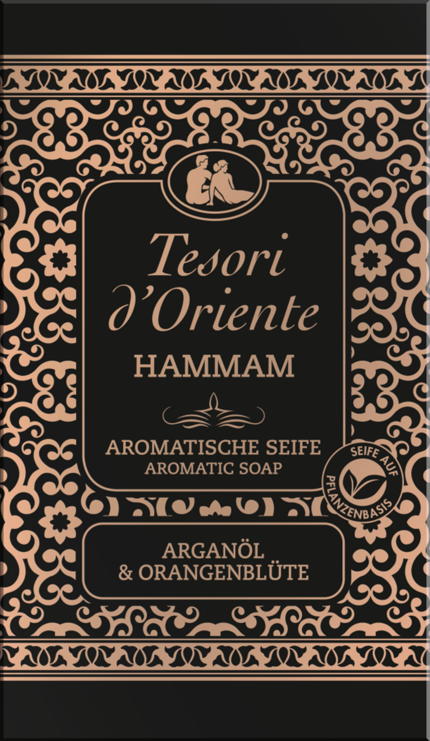 Tesori d'Oriente Aromatisk sæbe, HAMMAM arganolie og appelsinblomst