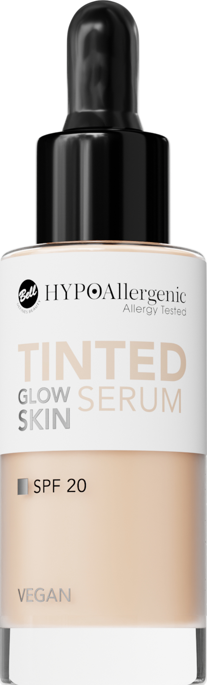 HYPOAllergenic Glow Skin Tinted Serum & Foundation 01 Ivory