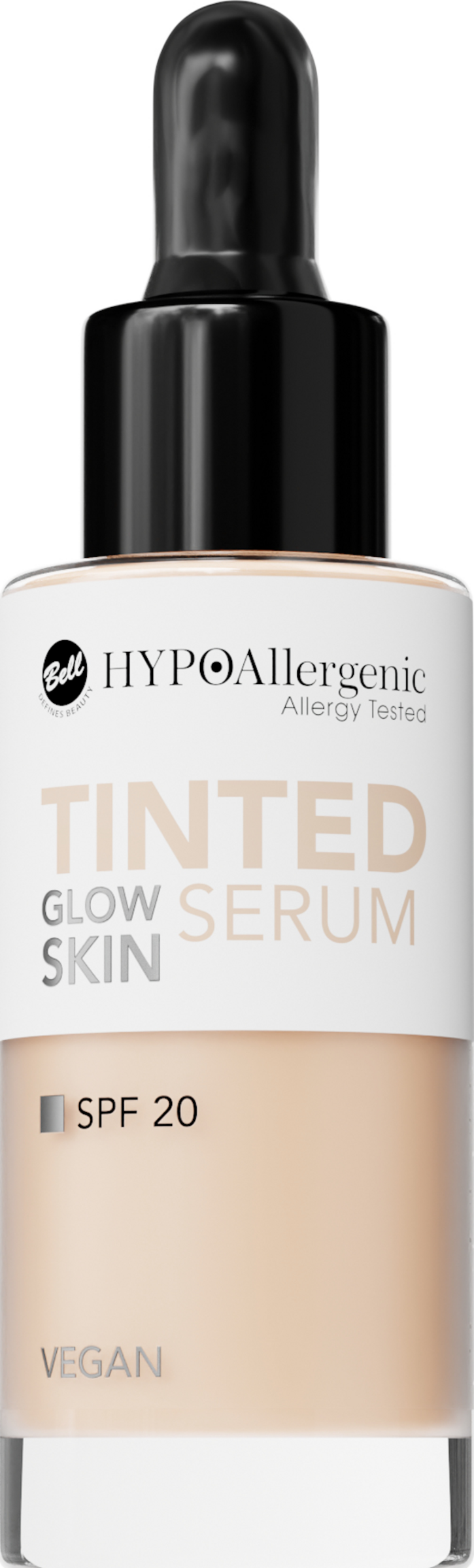 HYPOAllergenic Glow Skin Tinted Serum & Foundation 01 Ivory