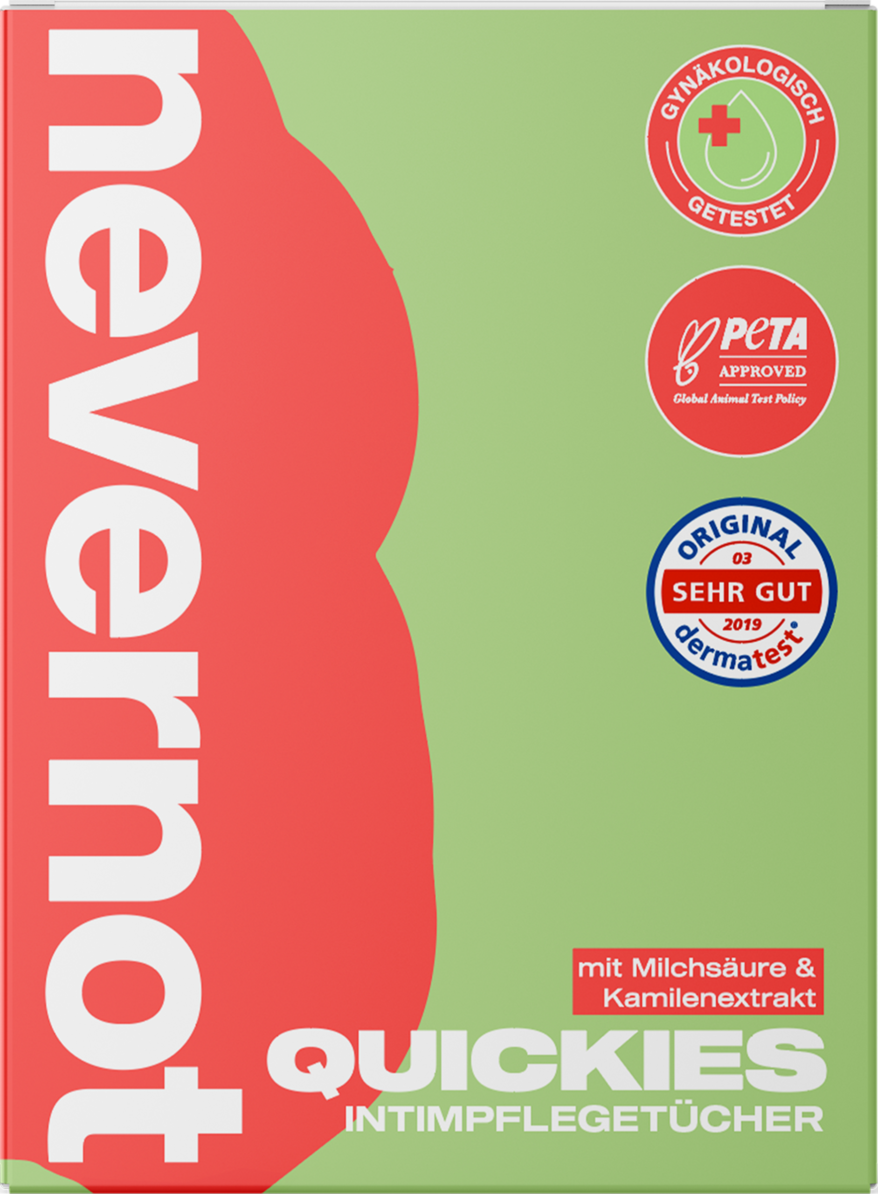 nevernot Quickies - renseservietter til intimpleje