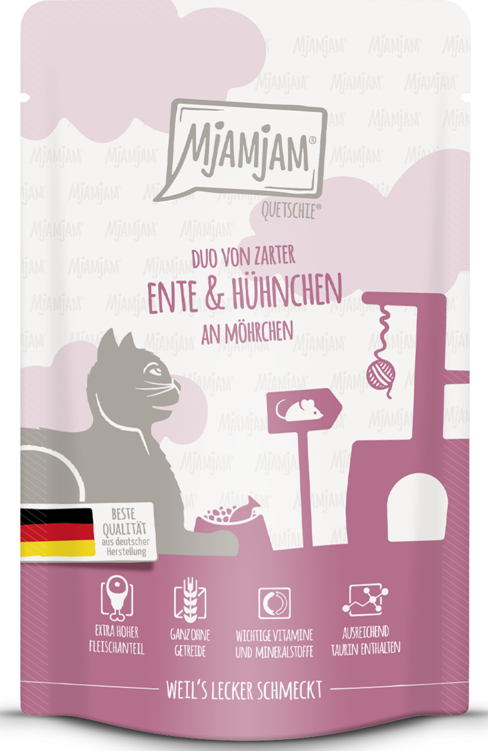 MjAMjAM Mos - duo af fin and og saftig kylling med gulerødder 125 g