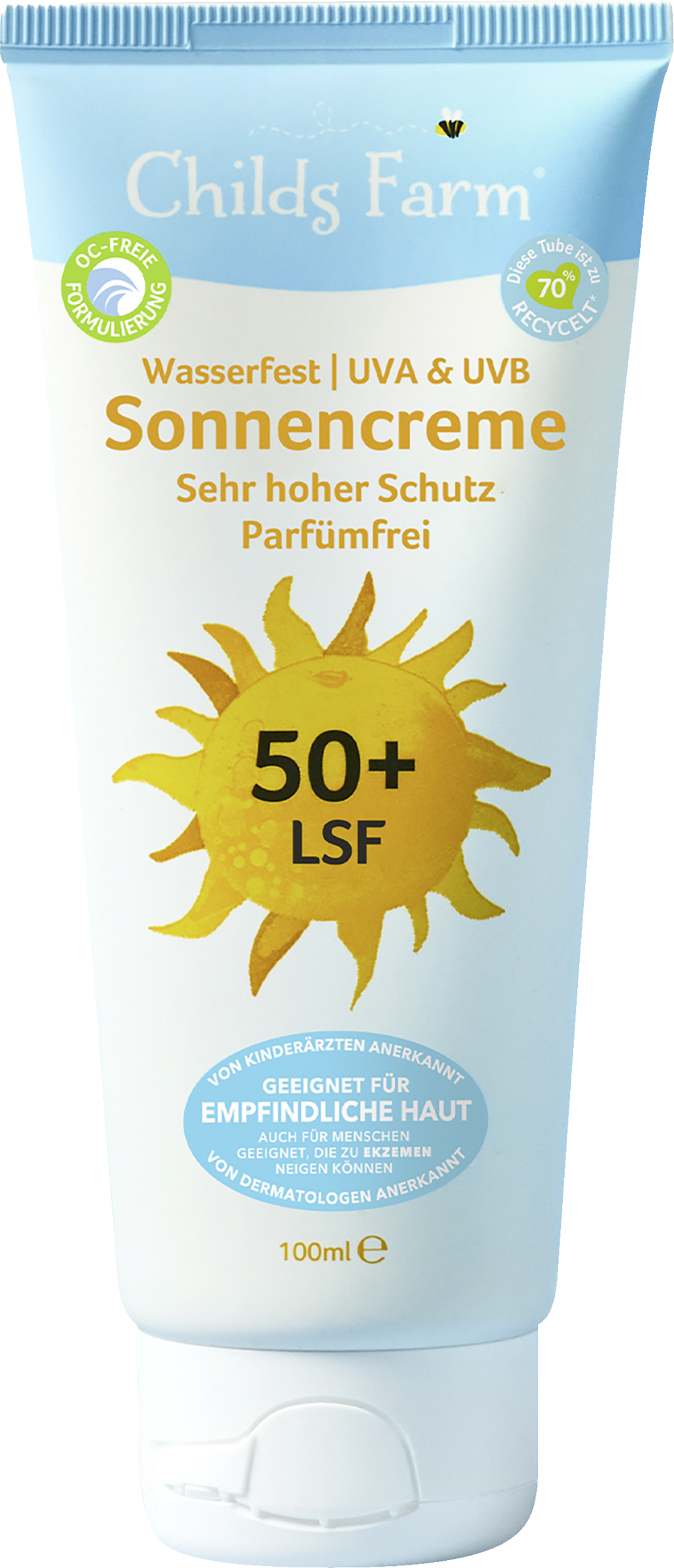 Childs Farm Sun Cream solfaktor 50+