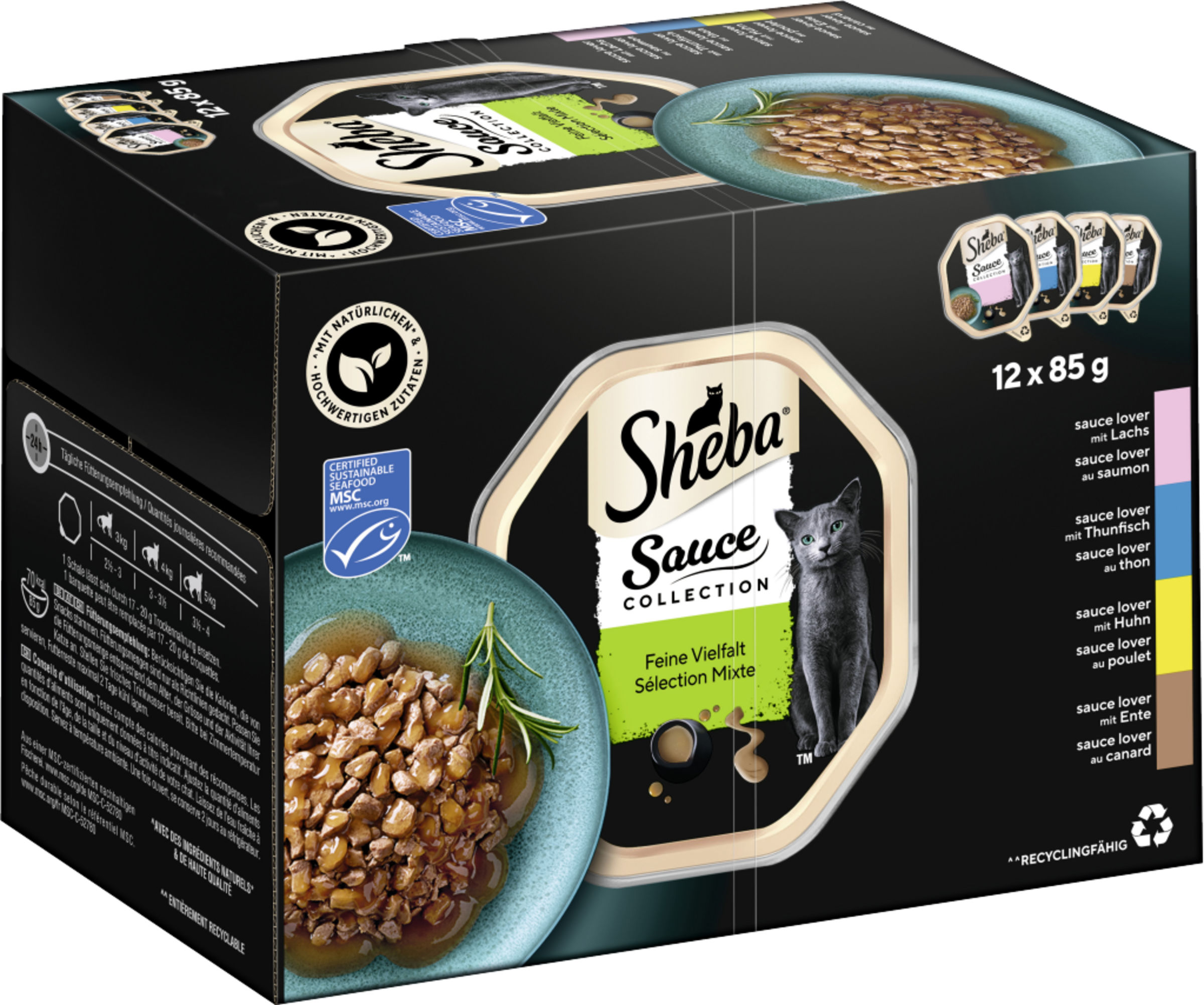 Sheba Sauce Collection fine varianter multipack