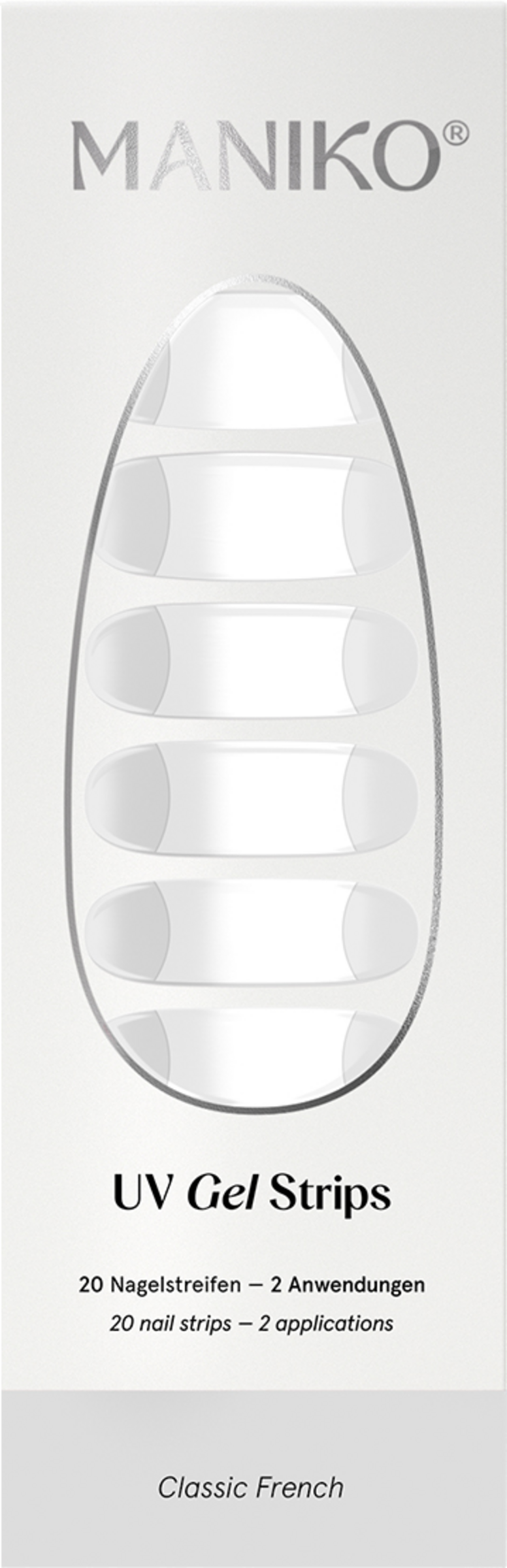 MANIKO UV Gel Strip Classic French