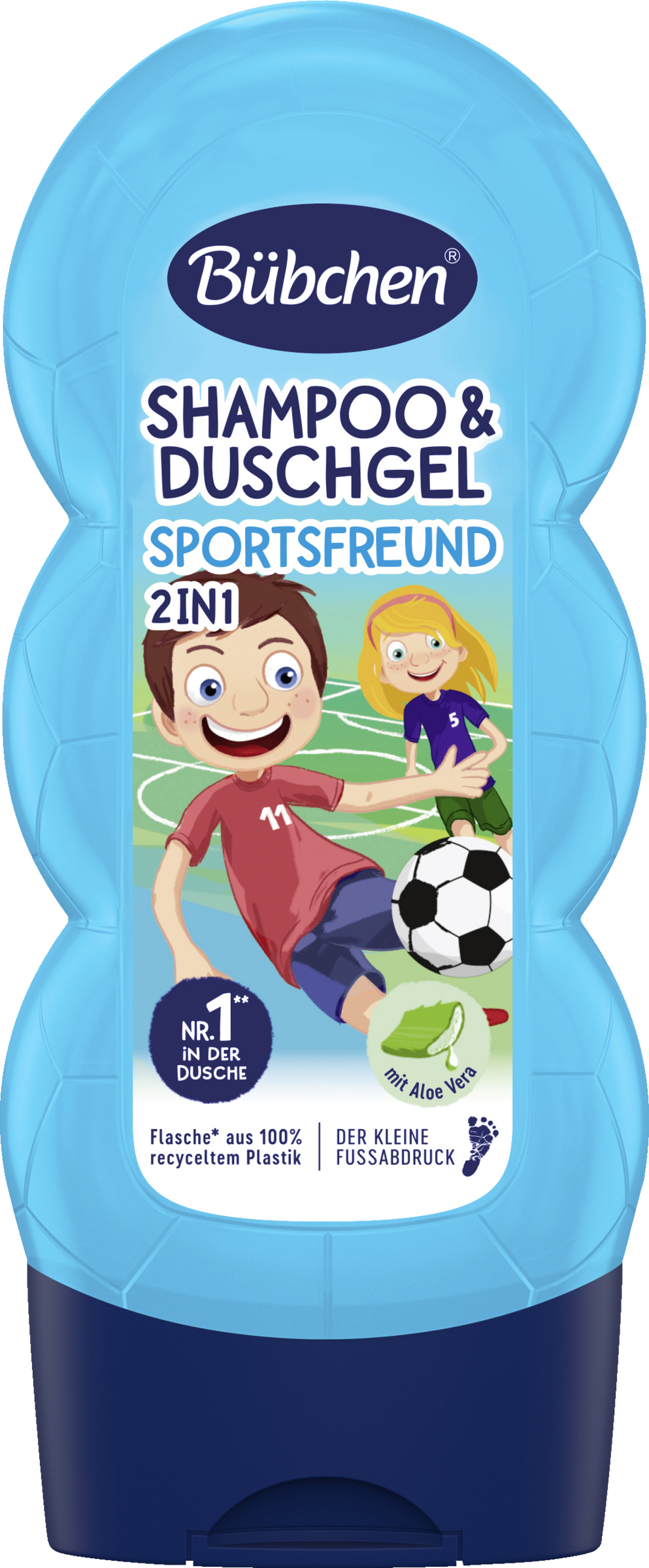 Bübchen 2-i-1 shampoo og vaskegel Sports Friend