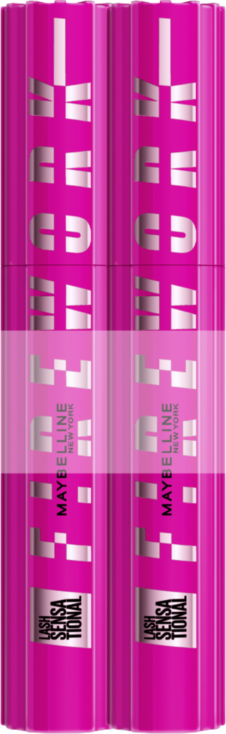 Maybelline New York Lash Sensational Firework Mascara Very Black dobbeltpakke