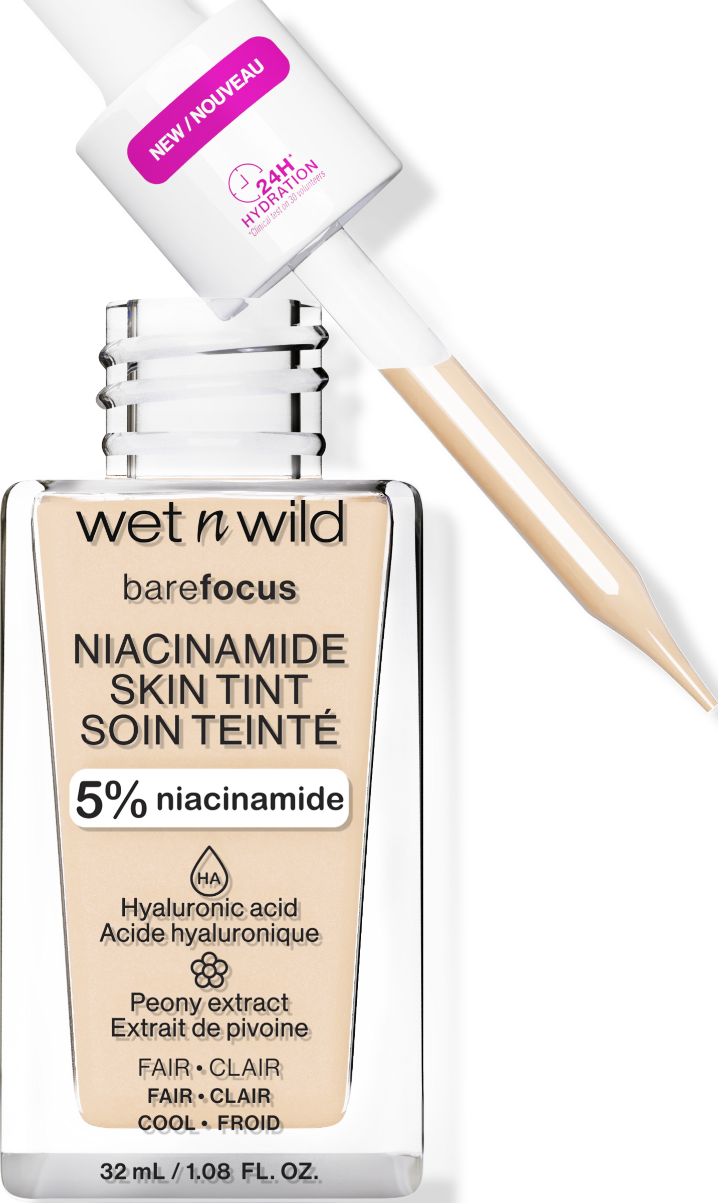 wet n wild bare Focus Niacinamide Skin Tint Fair