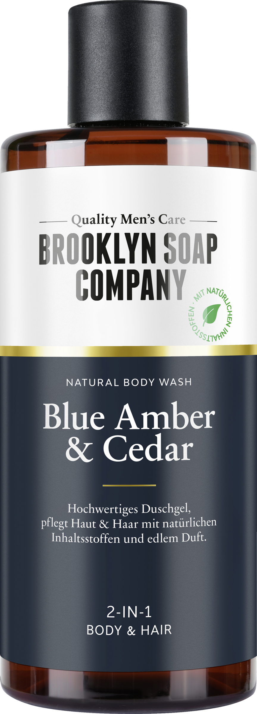 Brooklyn Soap Company Body Wash Blue Amber & Cedar