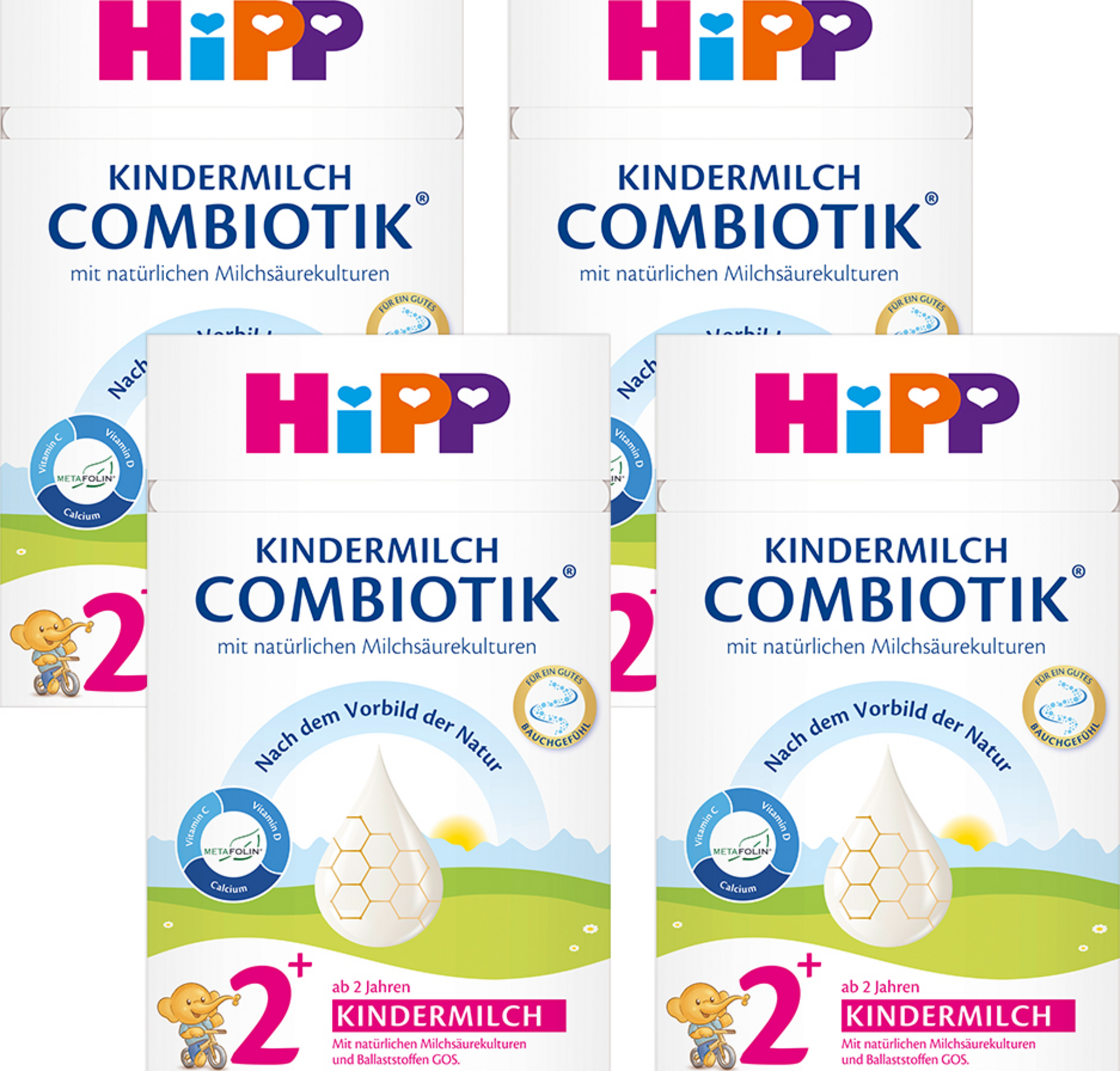 HiPP Modermælkserstatning børnemælk Combiotik® 2+ økonomipakke