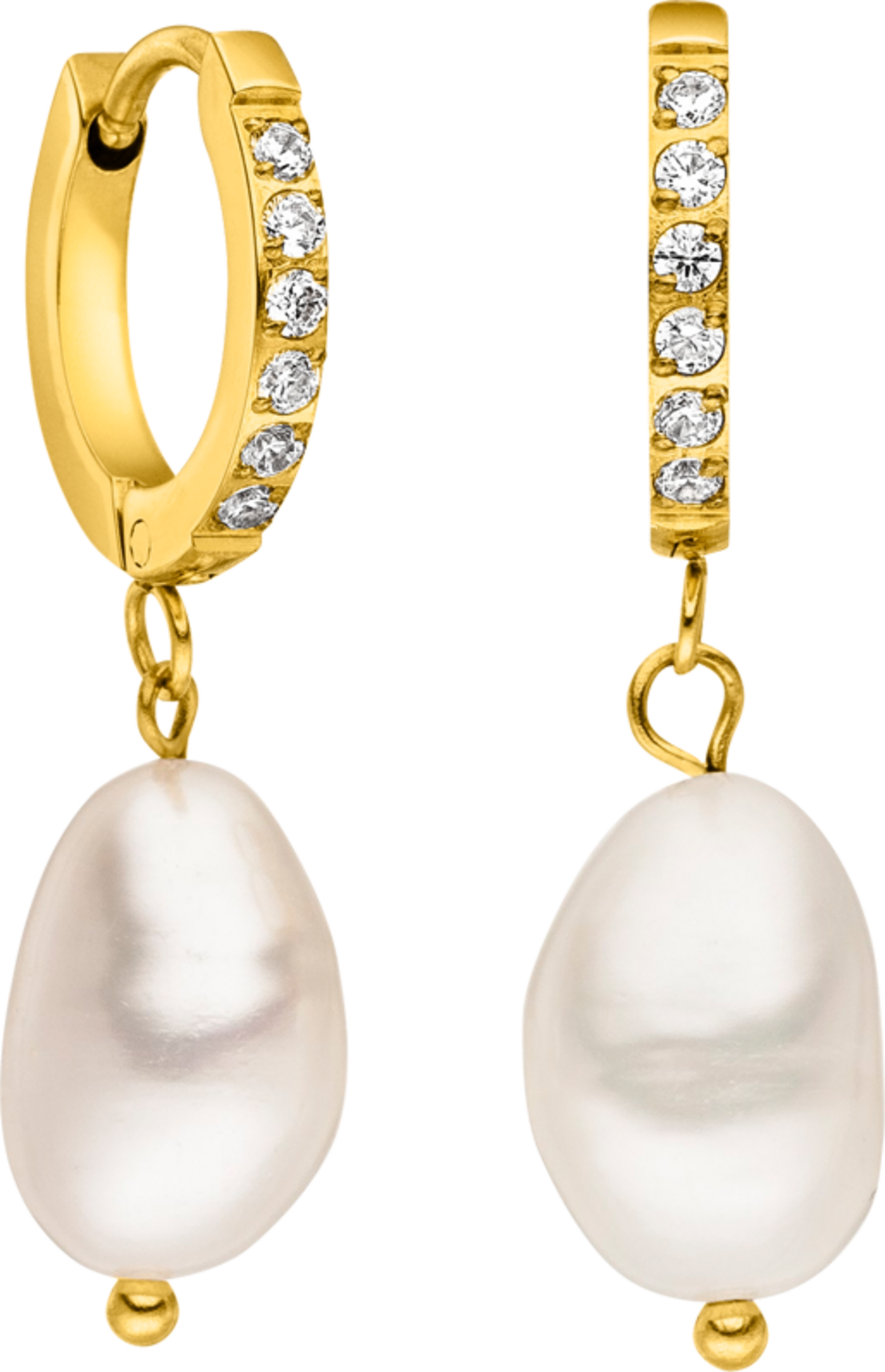 PURELEI Malahi øreringe guld