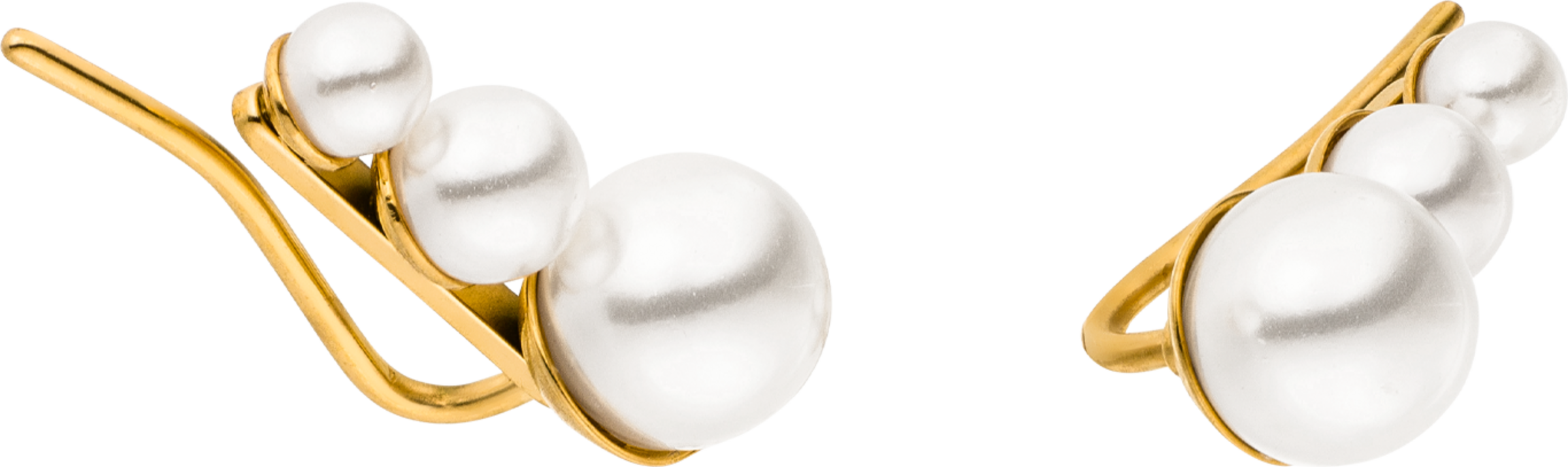 PURELEI Finesse øreringe guld