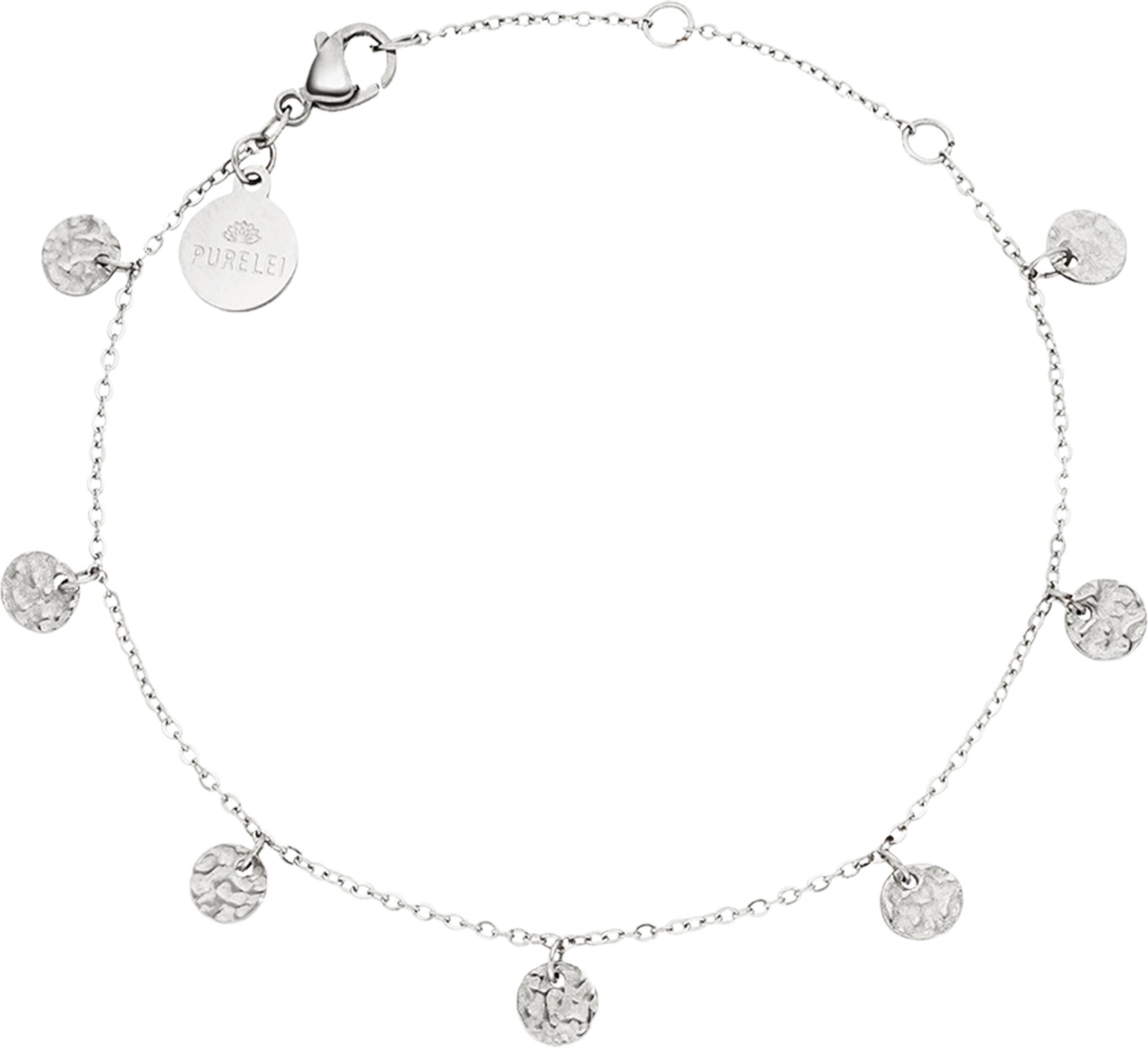 PURELEI Malihini Coin armbånd sølv