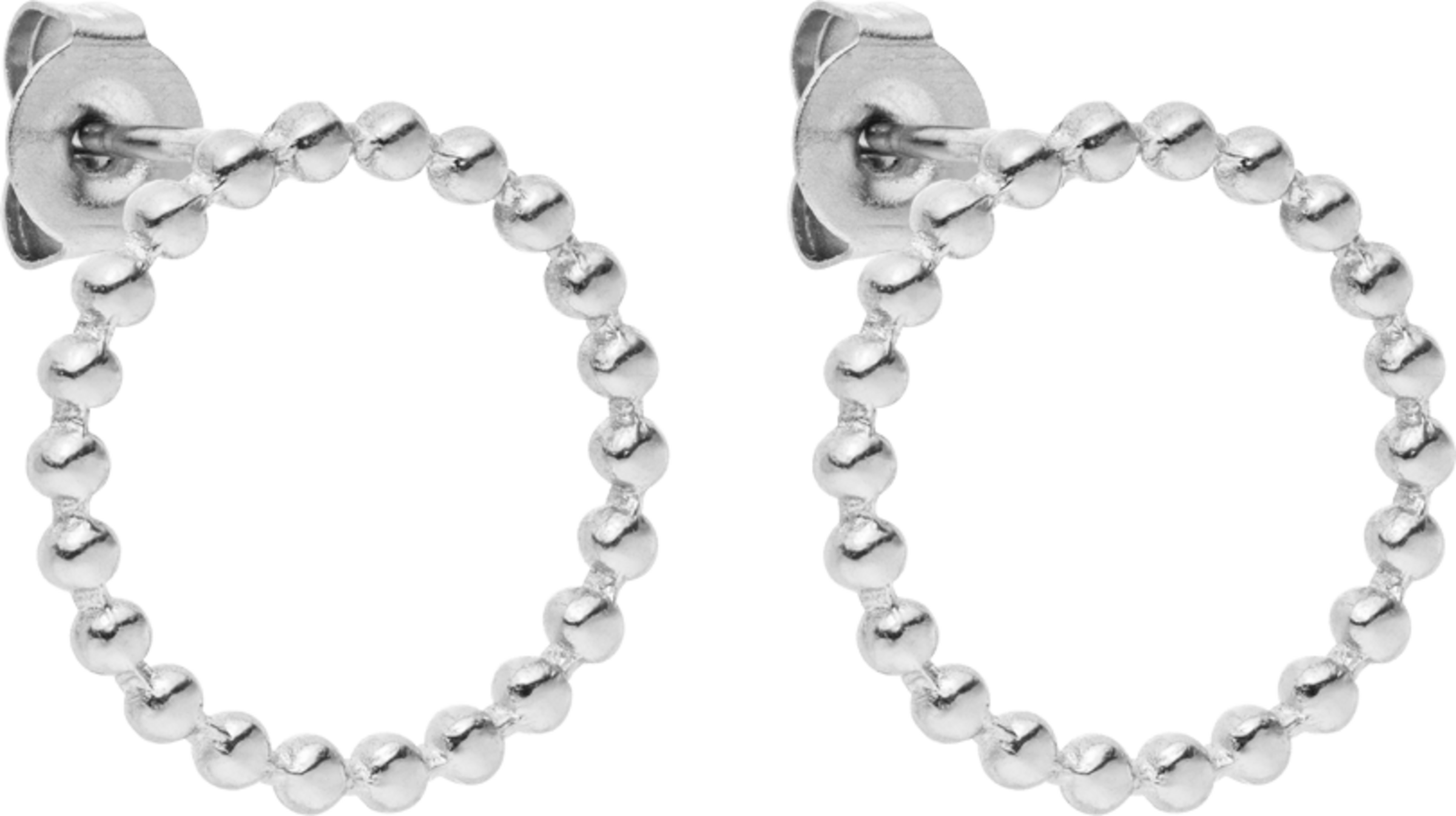 PURELEI Karma øreringe sølv