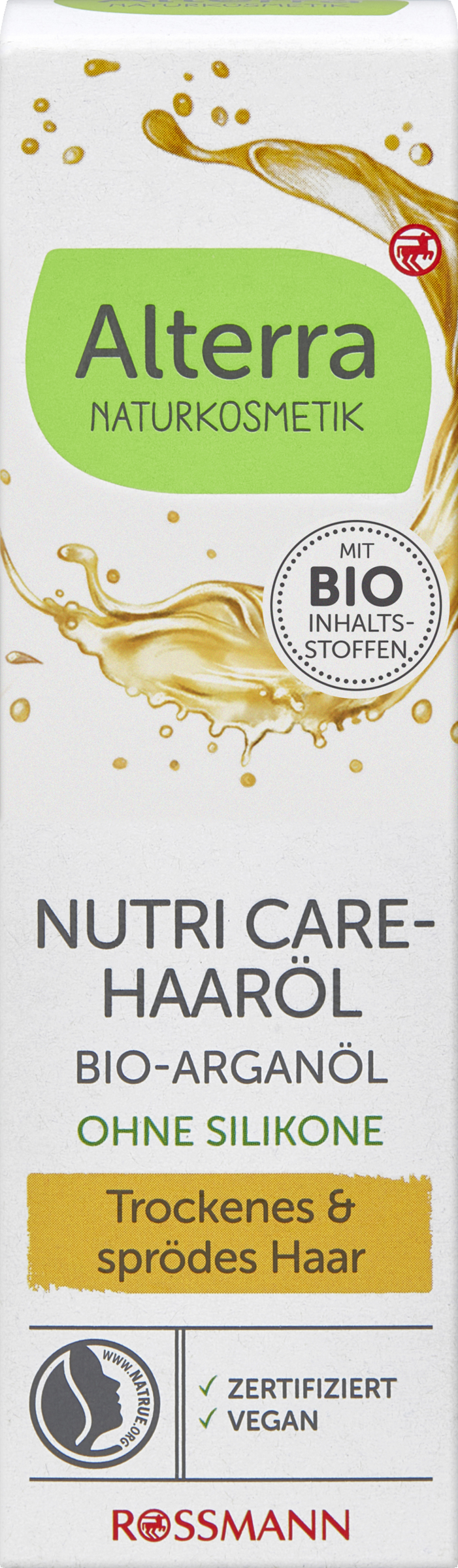 Alterra NATURKOSMETIK Nutri-Care hårolie