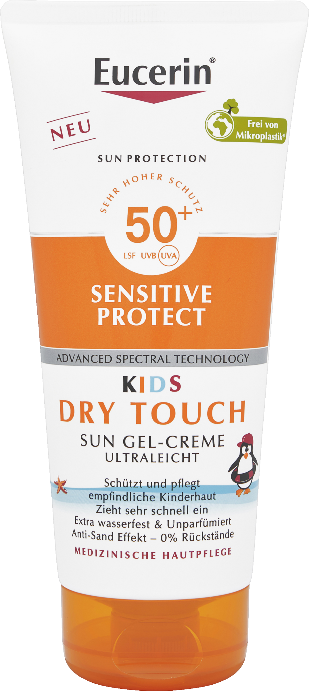 Eucerin Sensitive Protect Kids Dry Touch Sun gelcreme solfaktor 50+