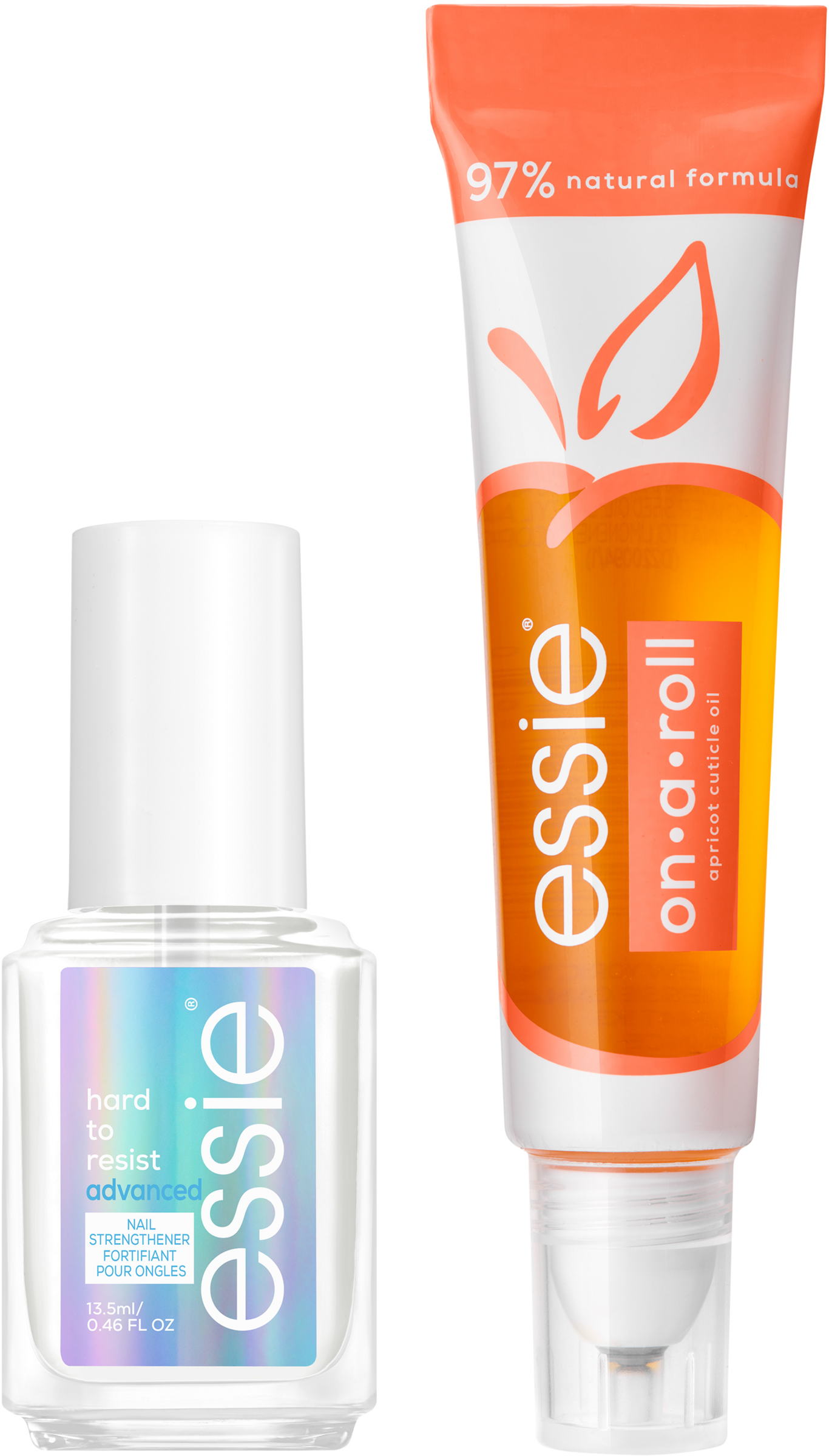 essie Hard to resist advanced neglelaksæt neglehærder, on-a-roll negleolie